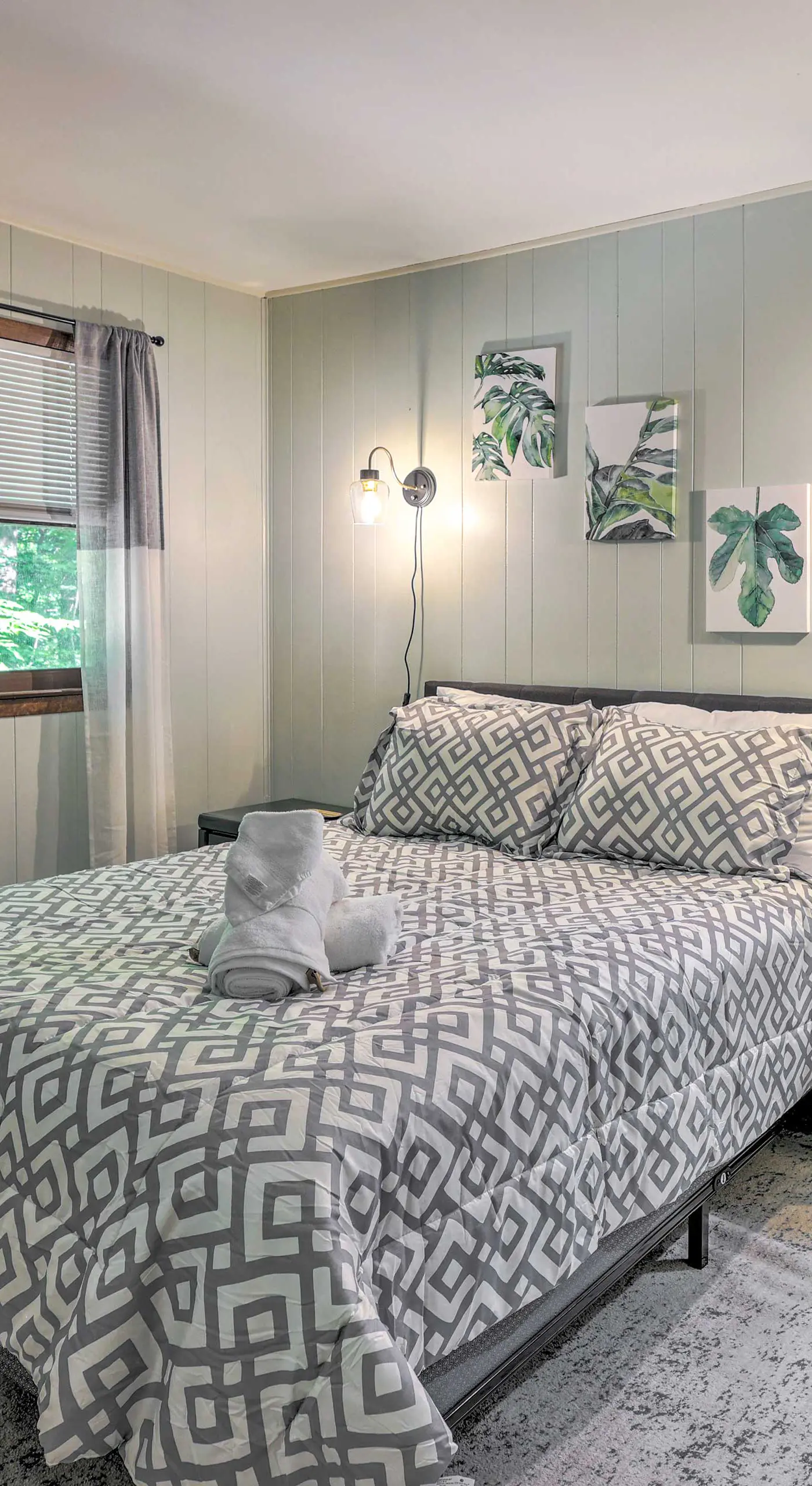 Wraparound Deck: Big Bass Lake Home in Gouldsboro