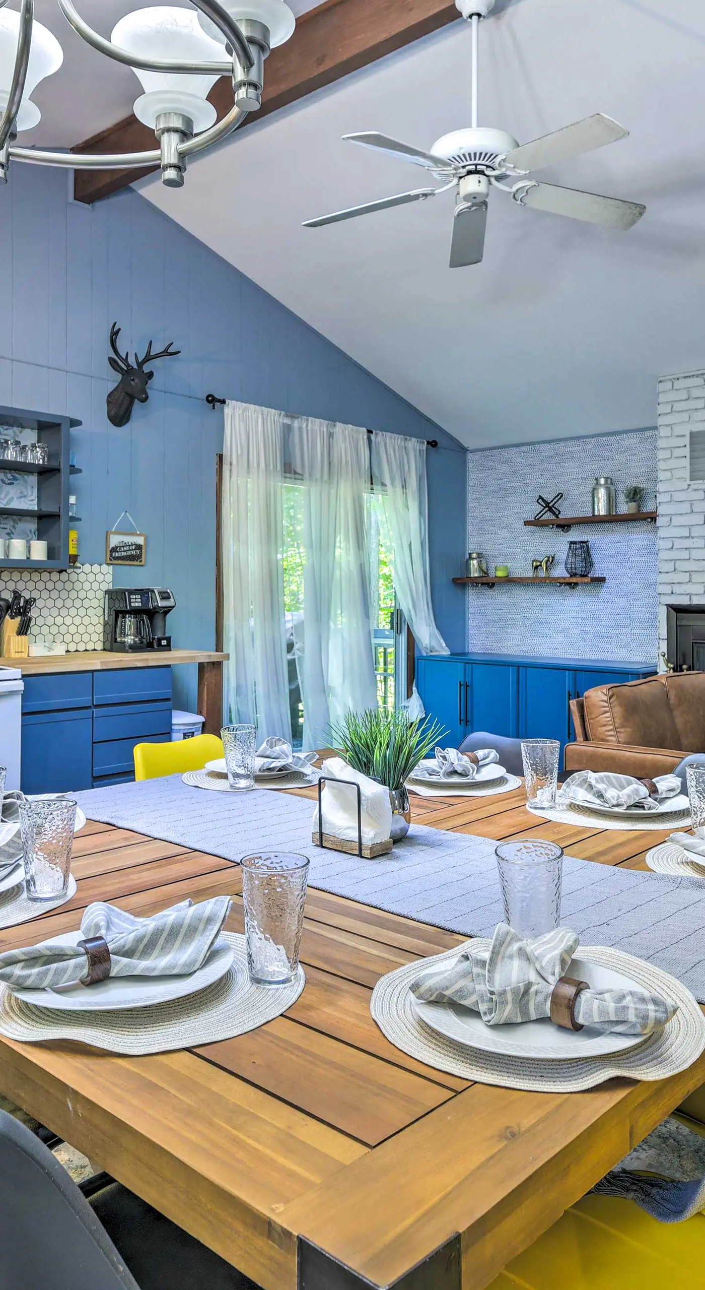 Wraparound Deck: Big Bass Lake Home in Gouldsboro