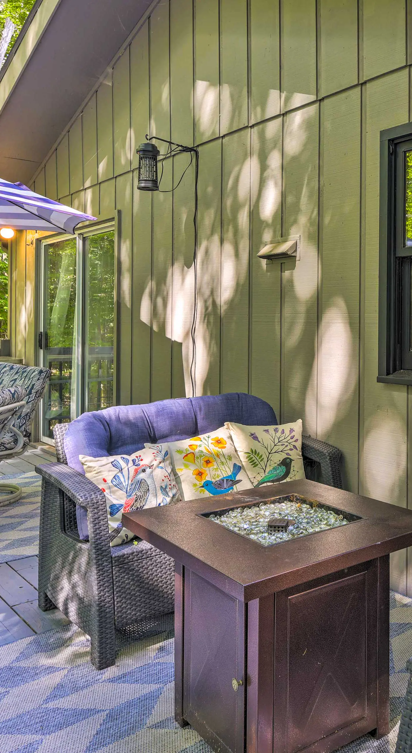 Wraparound Deck: Big Bass Lake Home in Gouldsboro