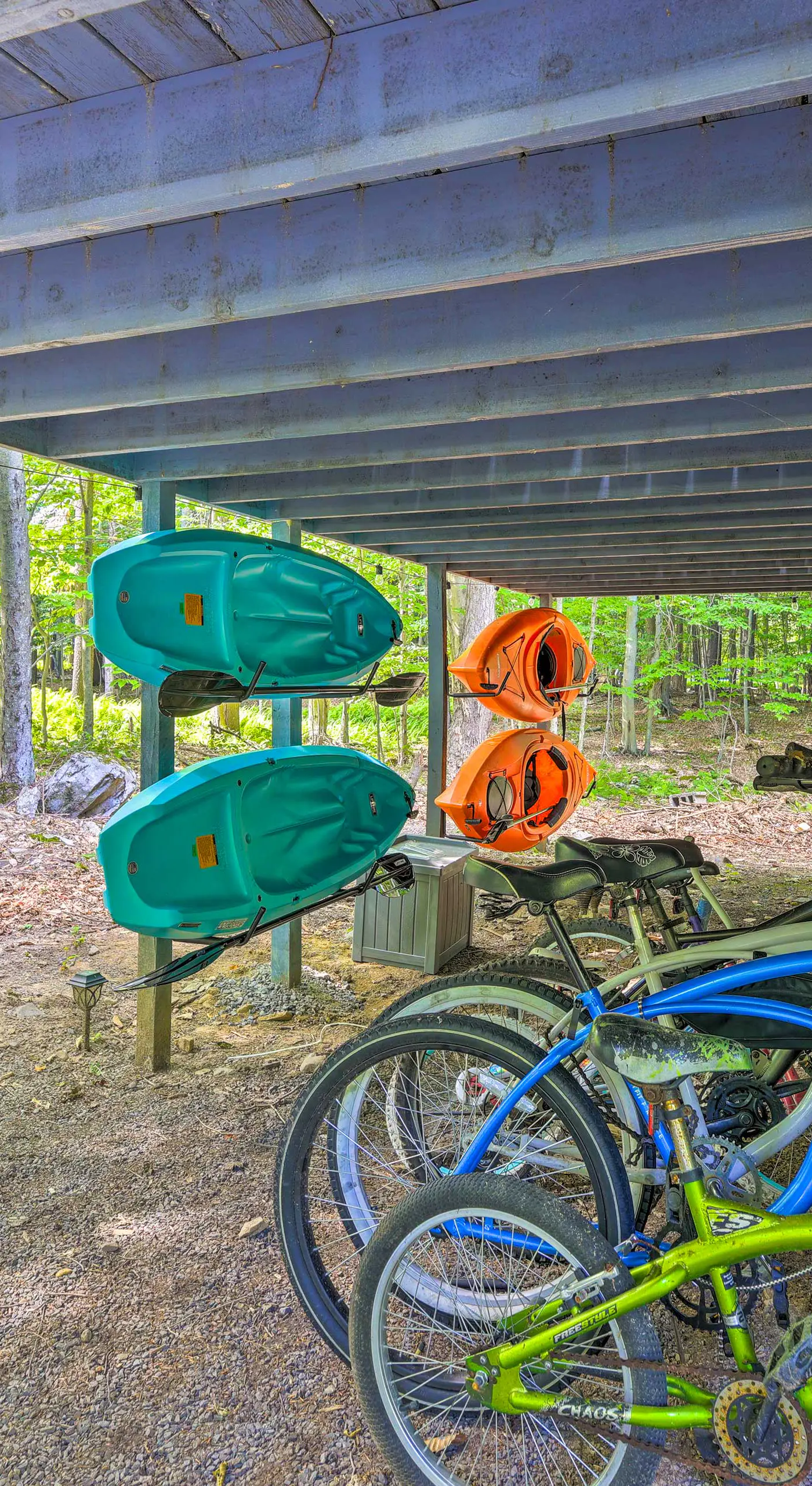 Wraparound Deck: Big Bass Lake Home in Gouldsboro