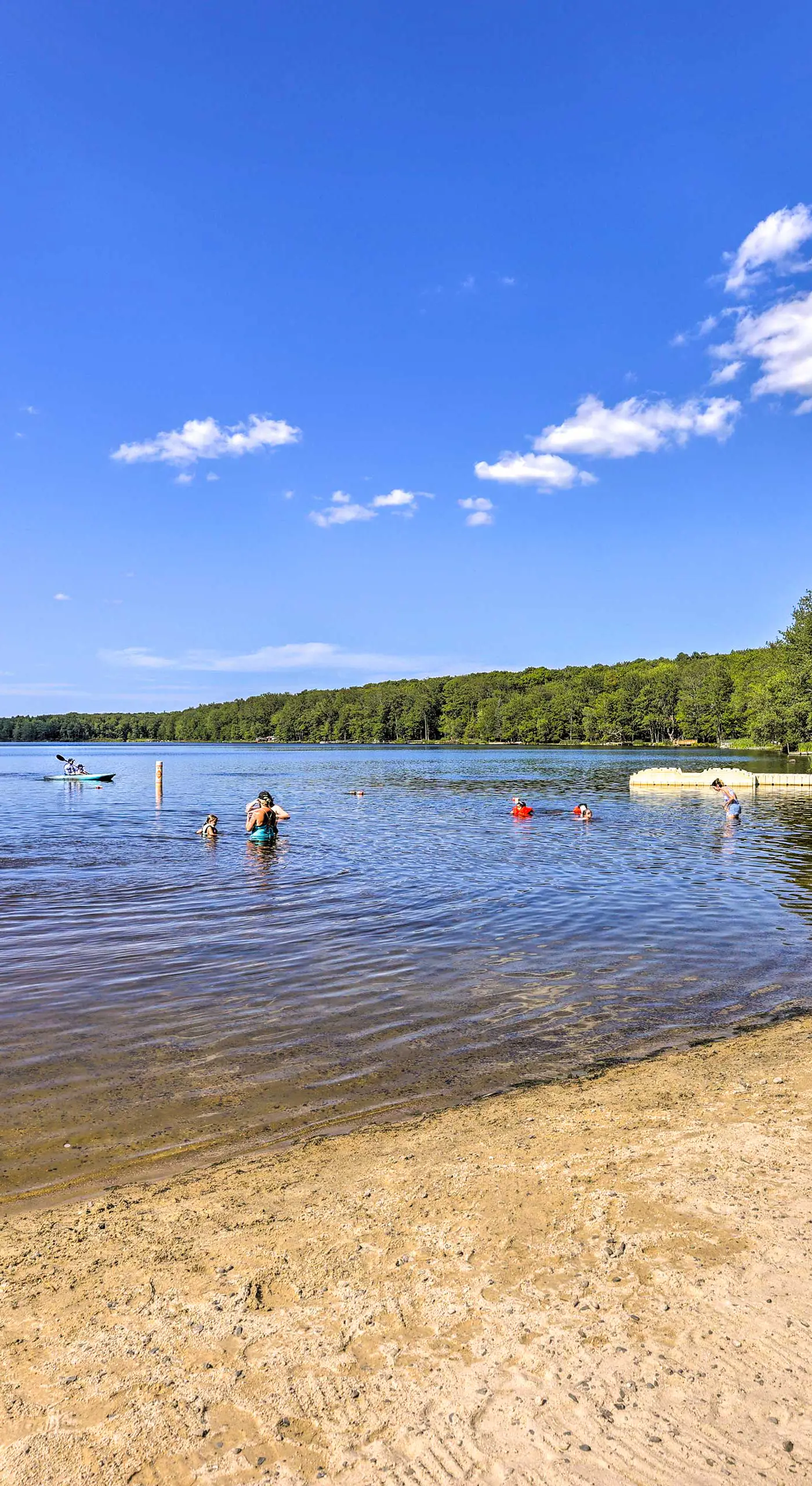 Wraparound Deck: Big Bass Lake Home in Gouldsboro