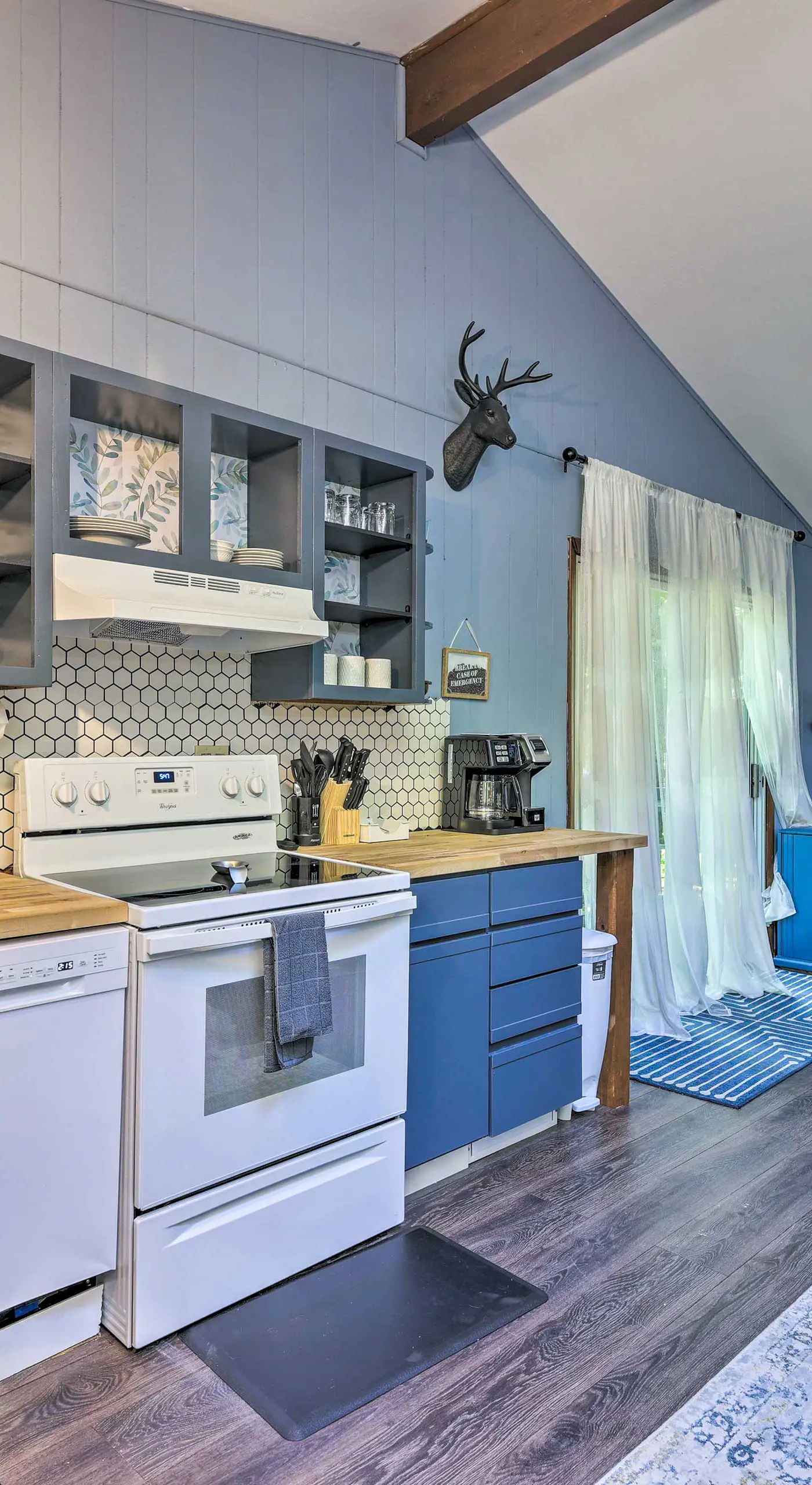 Wraparound Deck: Big Bass Lake Home in Gouldsboro