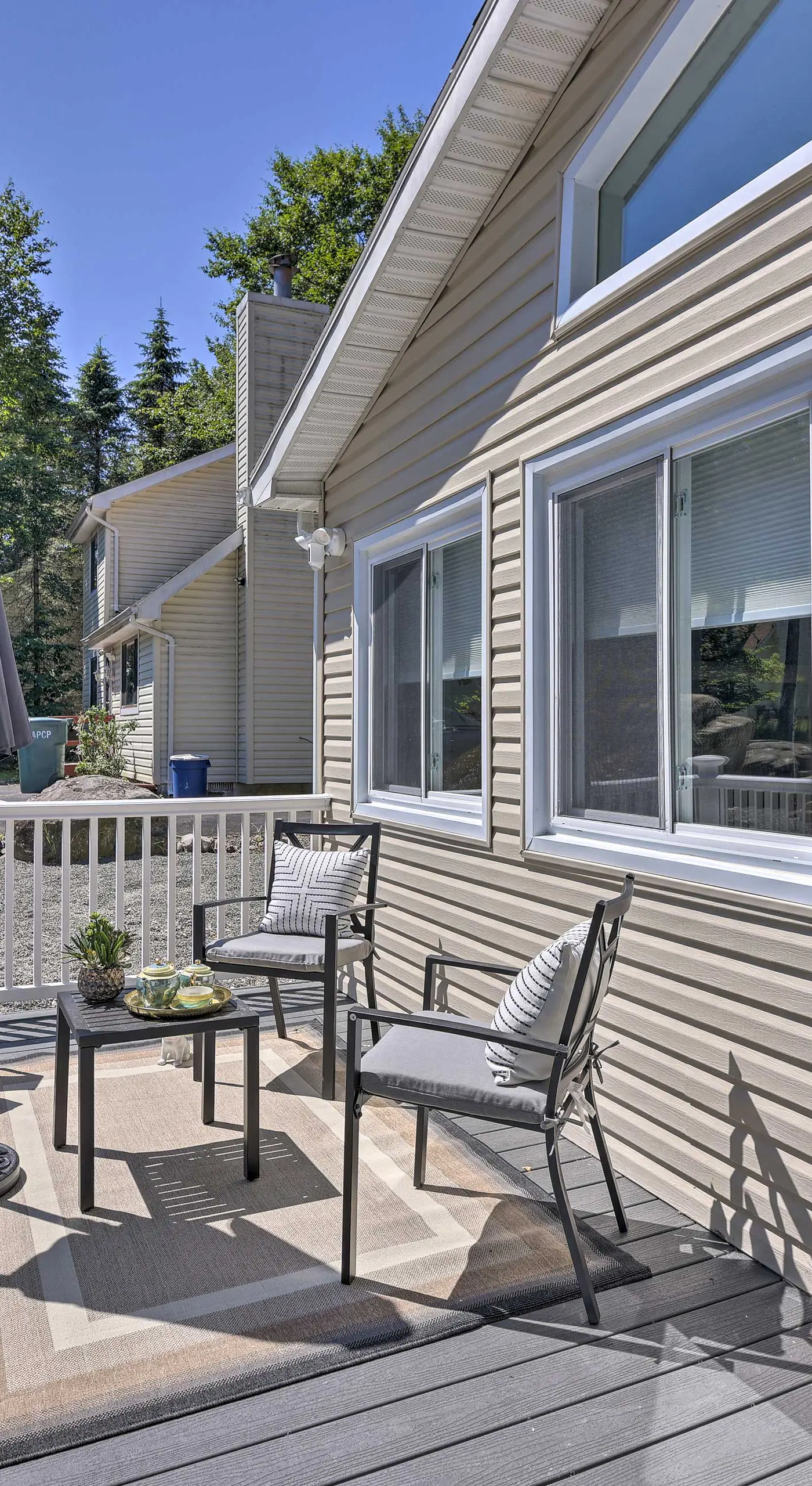 Fire Pit + Furnished Deck: Serene Tobyhanna Escape