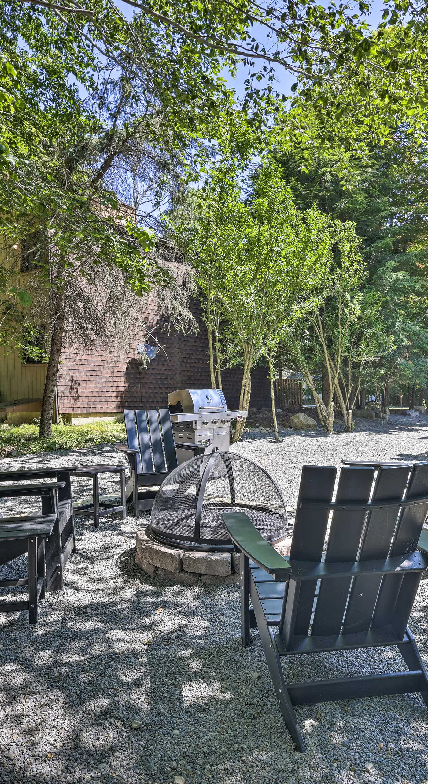 Fire Pit + Furnished Deck: Serene Tobyhanna Escape