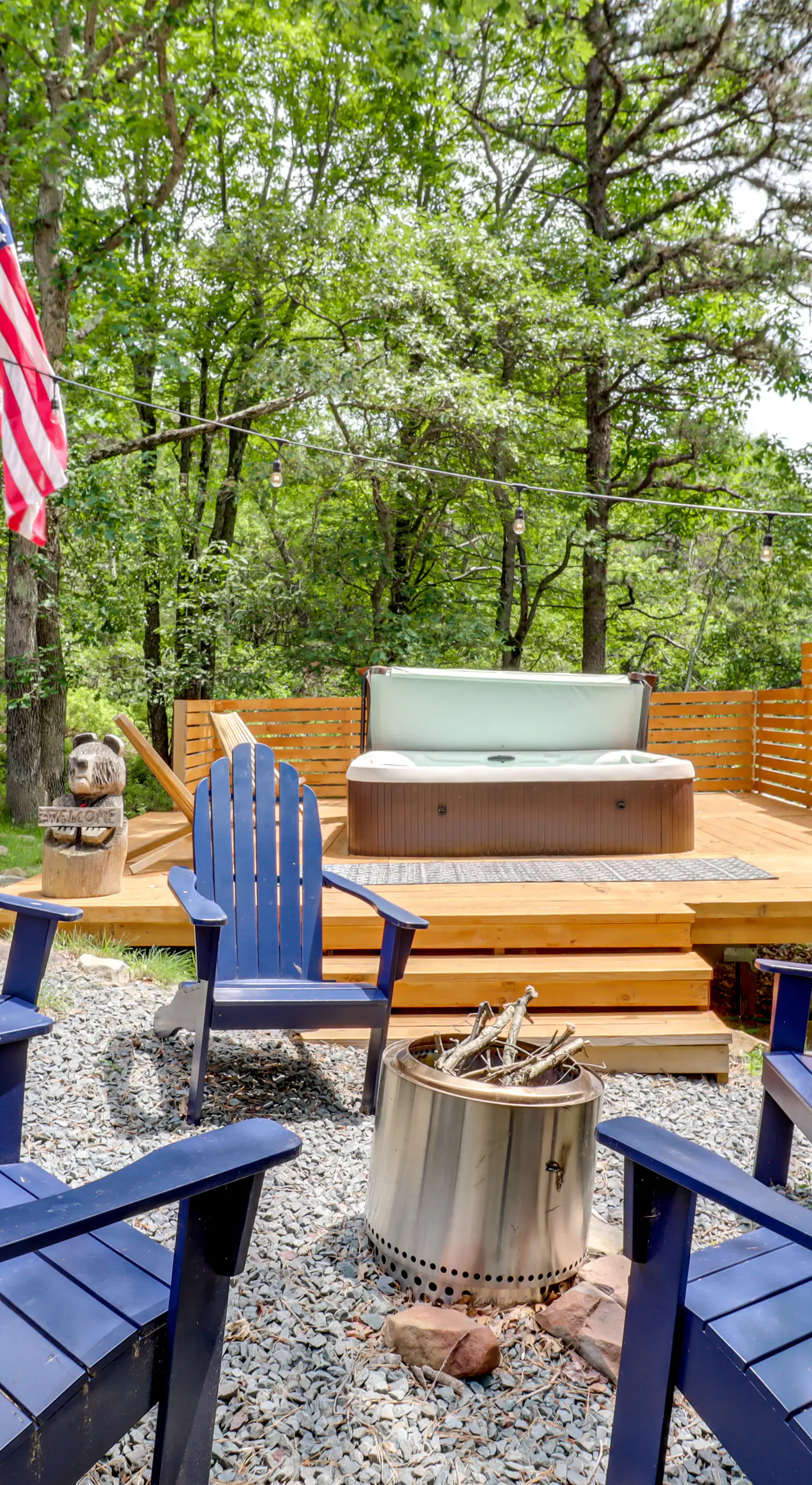 Hot Tub, Fire Pit & Barrel Sauna: Poconos Abode