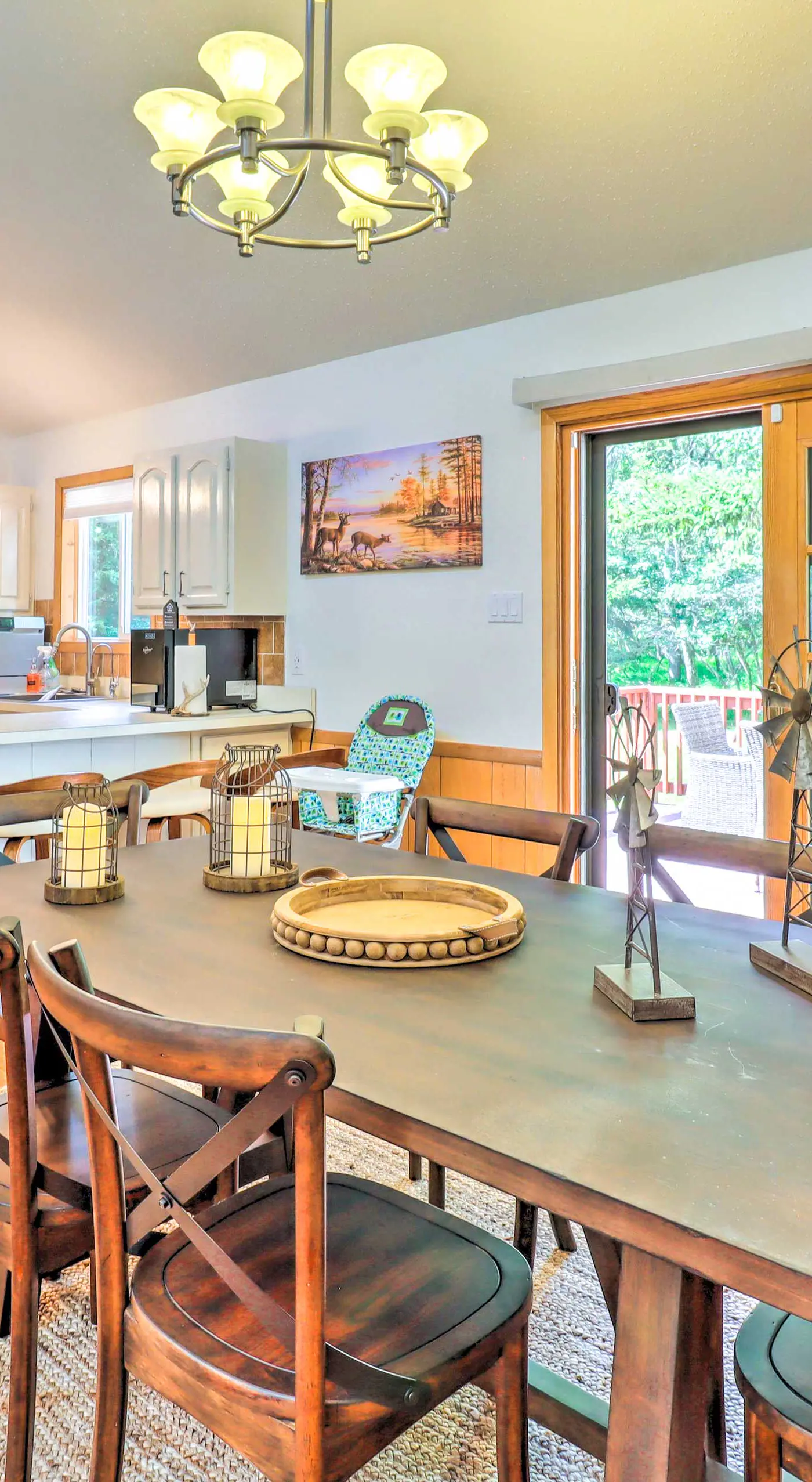 Walk to Wolf Run Lake: Cottage w/ Furnished Deck