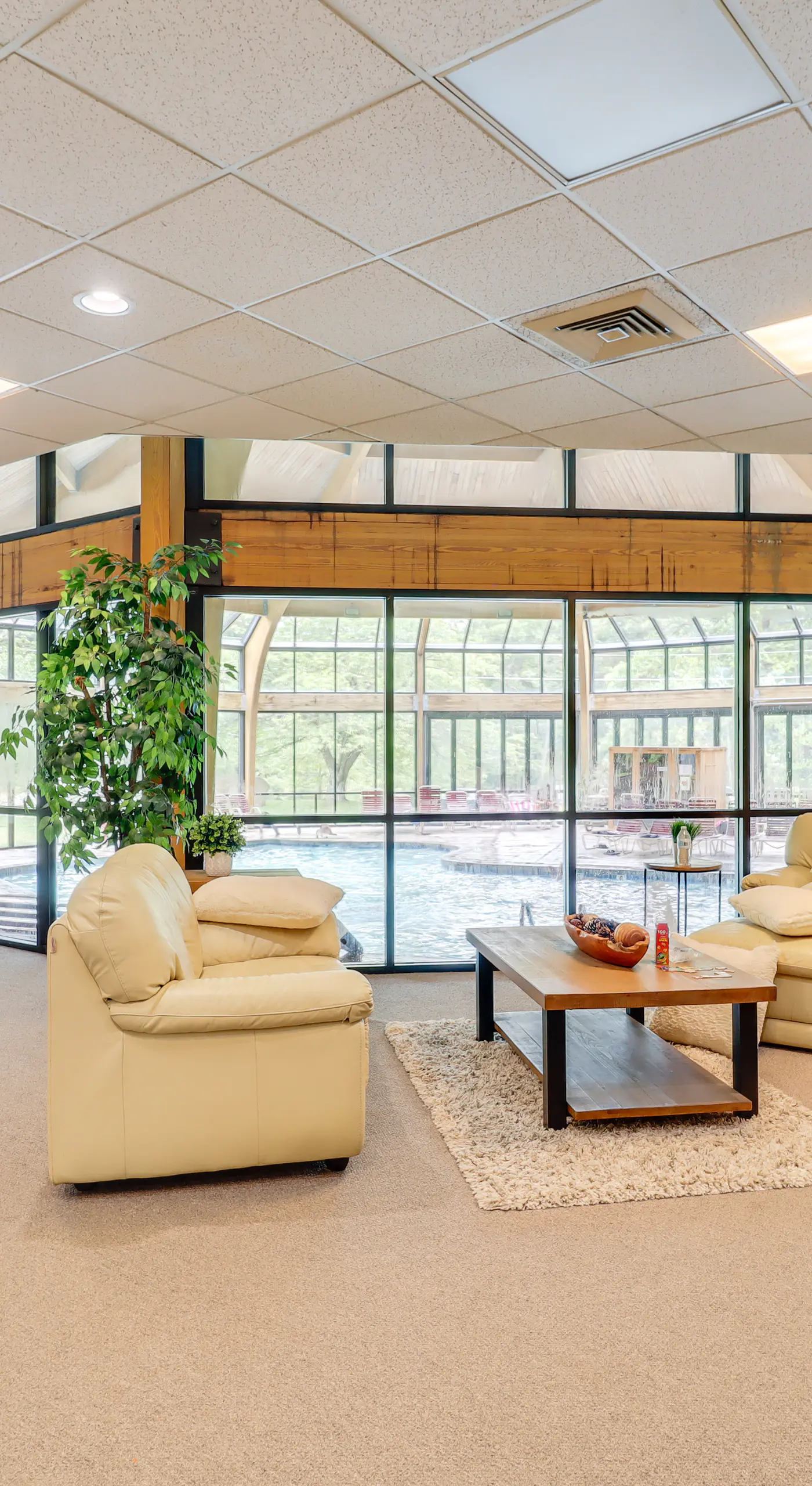 Community Indoor Pool: Tannersville Townhome