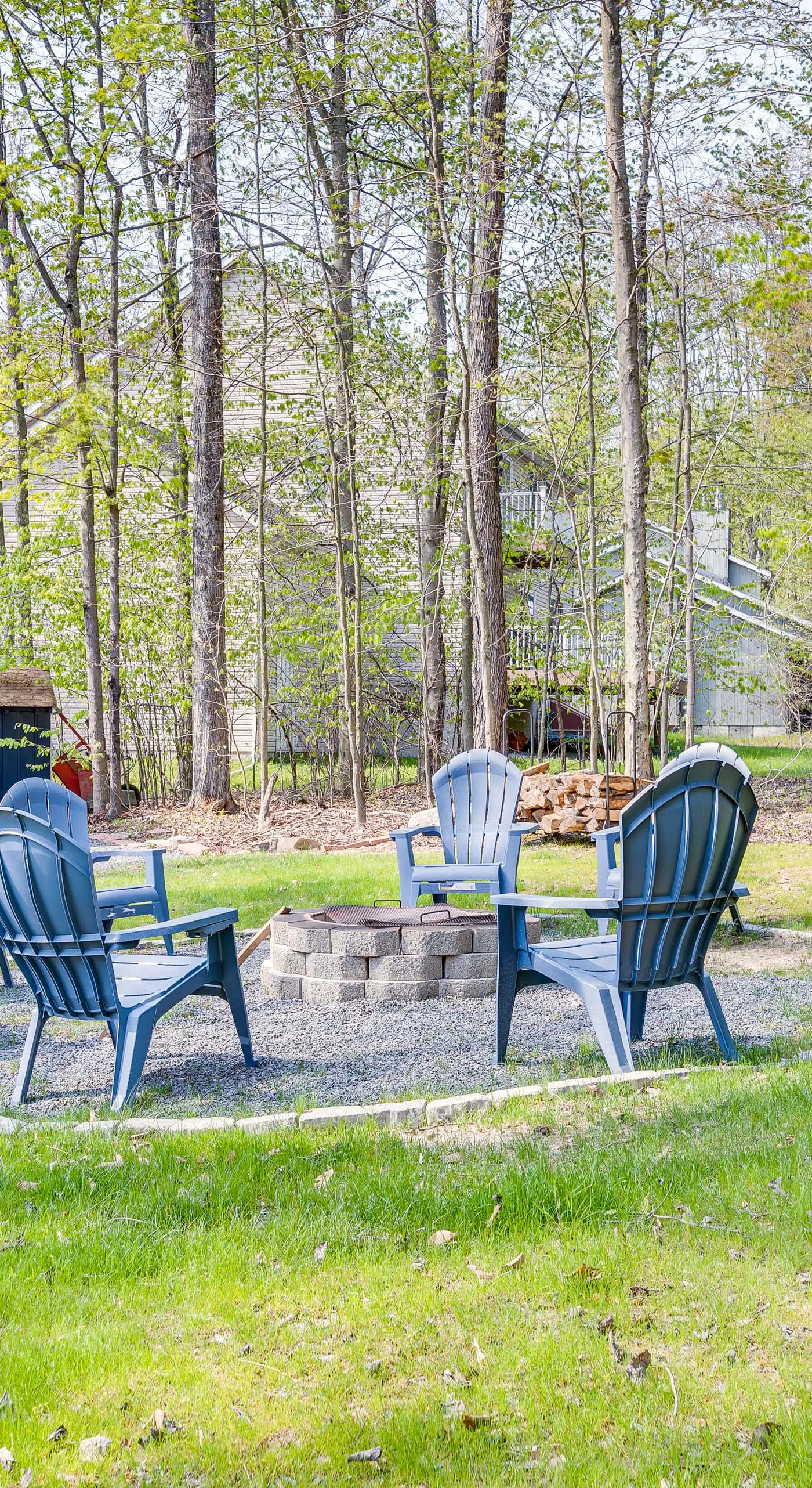 Deck & Community Perks: Bright Pocono Lake Home!