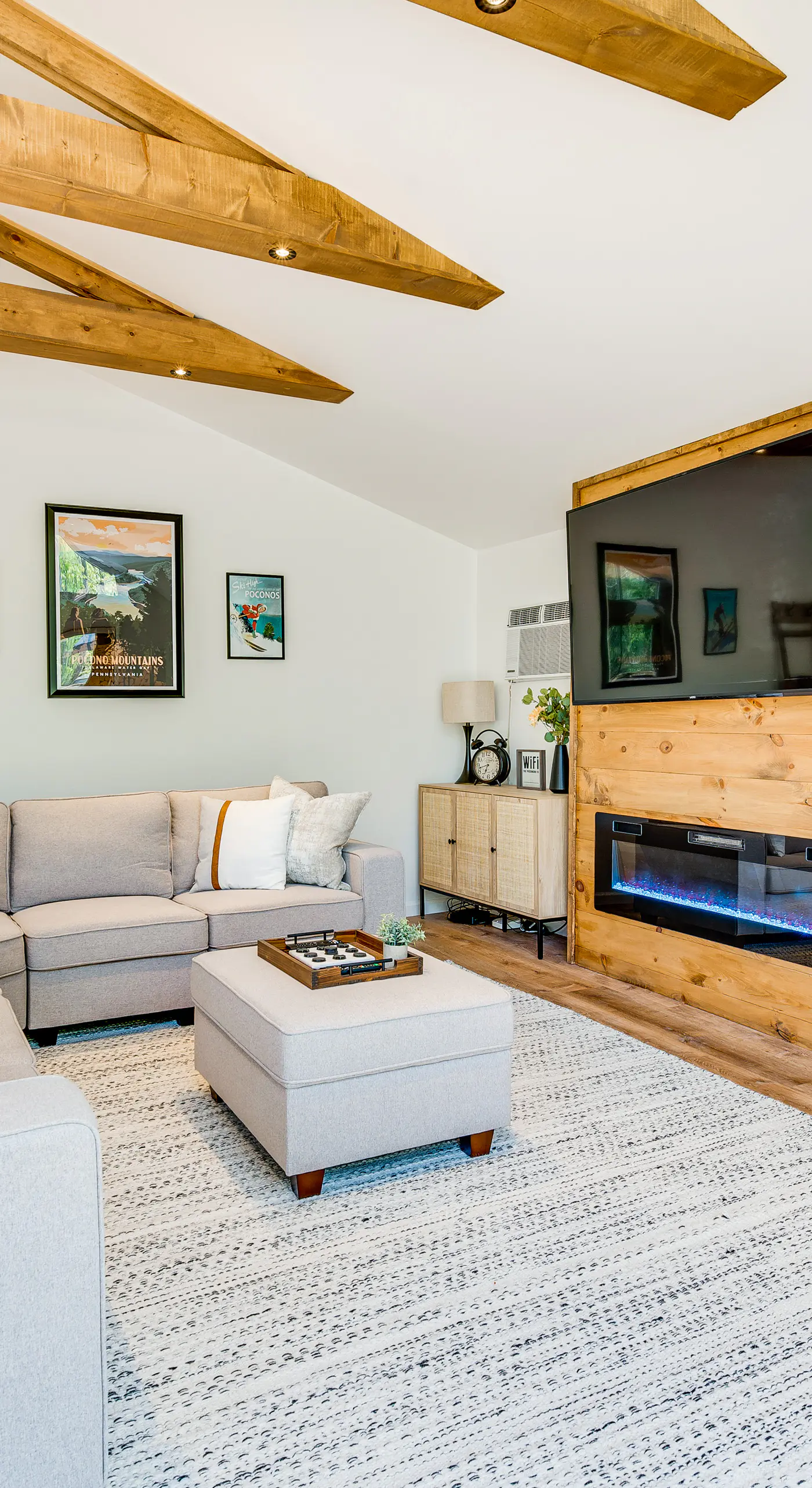 Deck & Community Perks: Bright Pocono Lake Home!