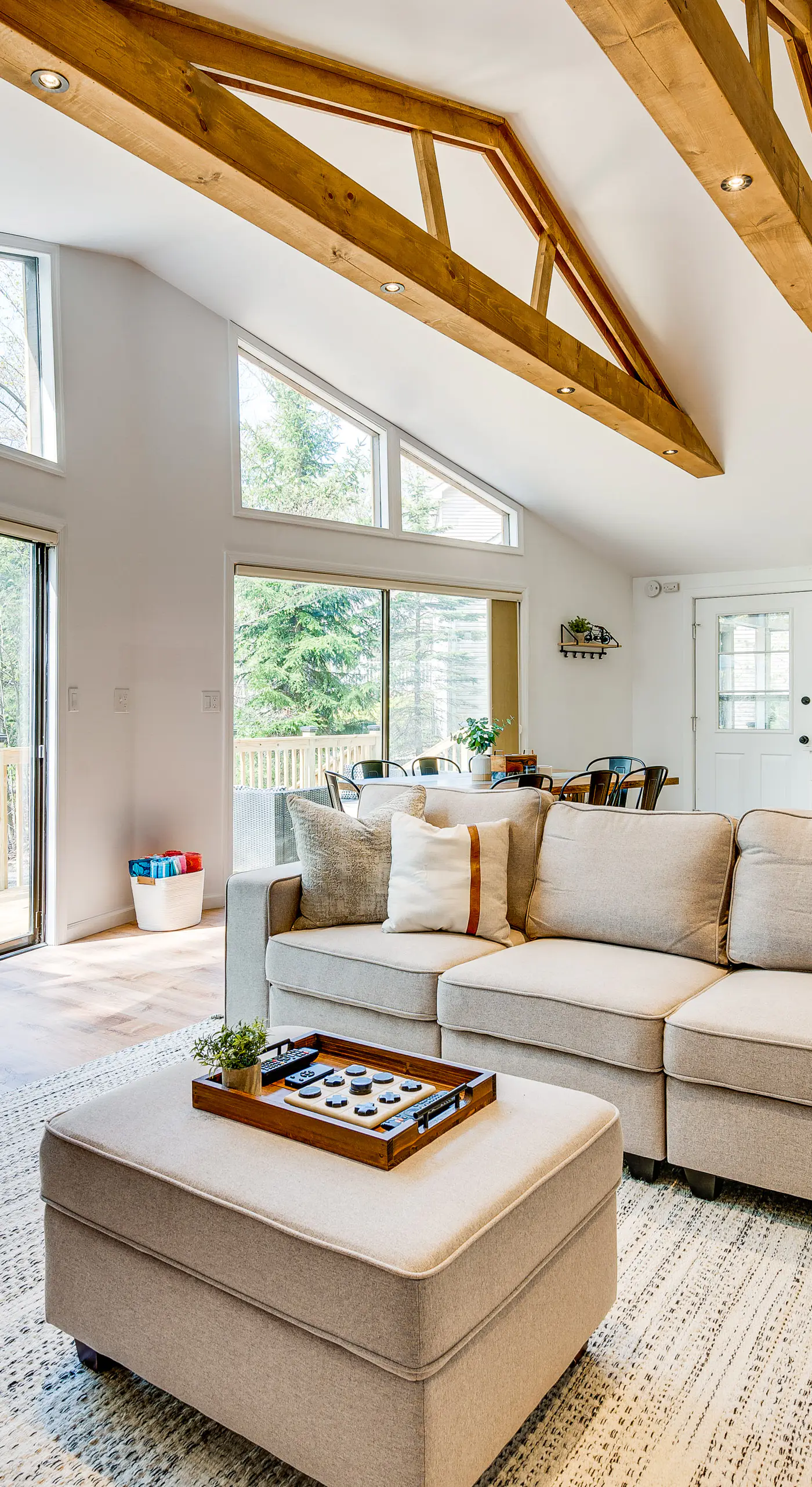 Deck & Community Perks: Bright Pocono Lake Home!