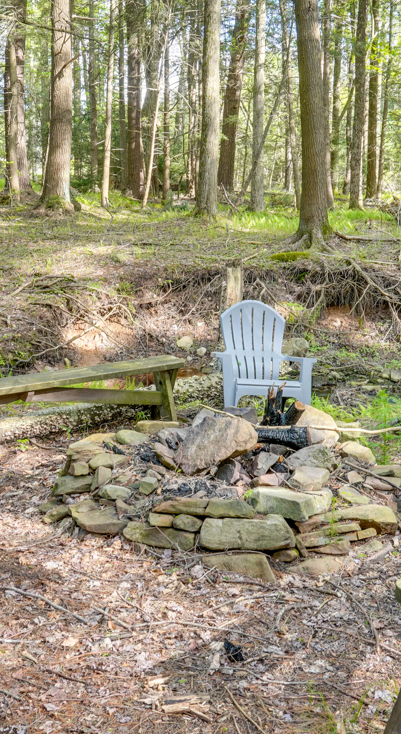 Explore the Poconos! Cozy Creekside Cabin w/ Patio