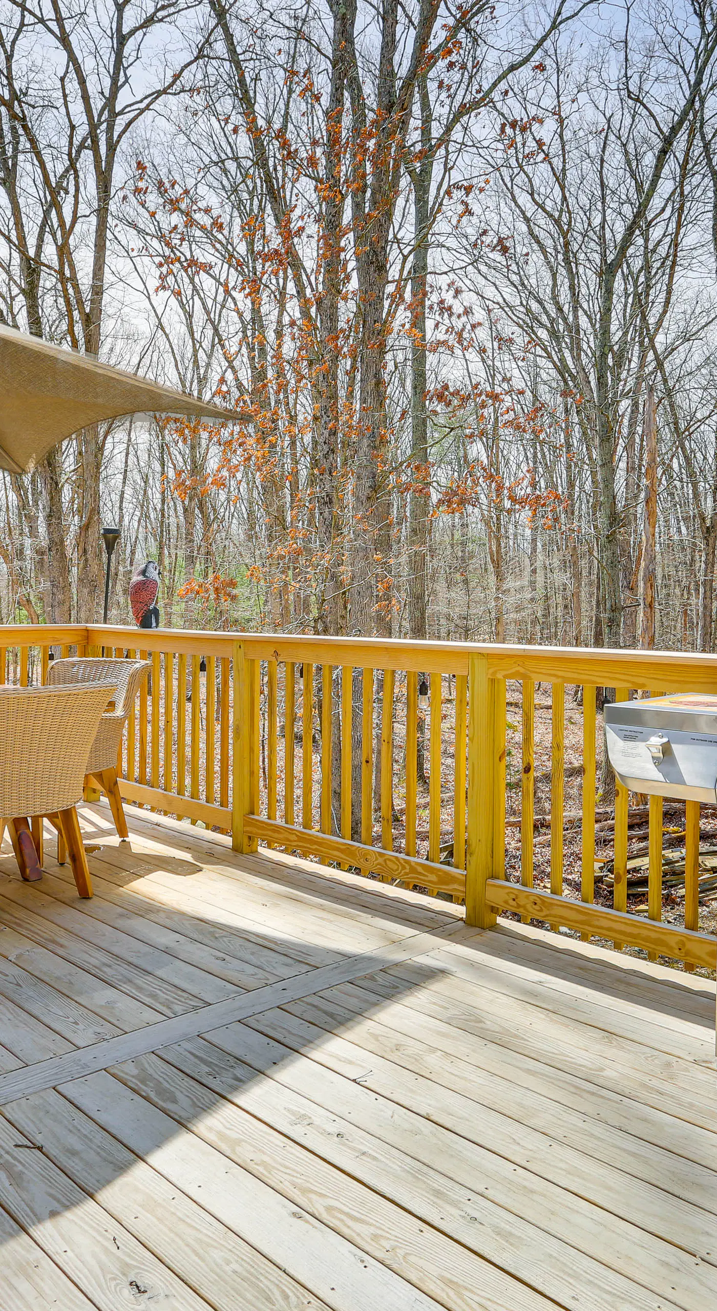 Forest-View Deck & Fire Pit: Poconos Escape!