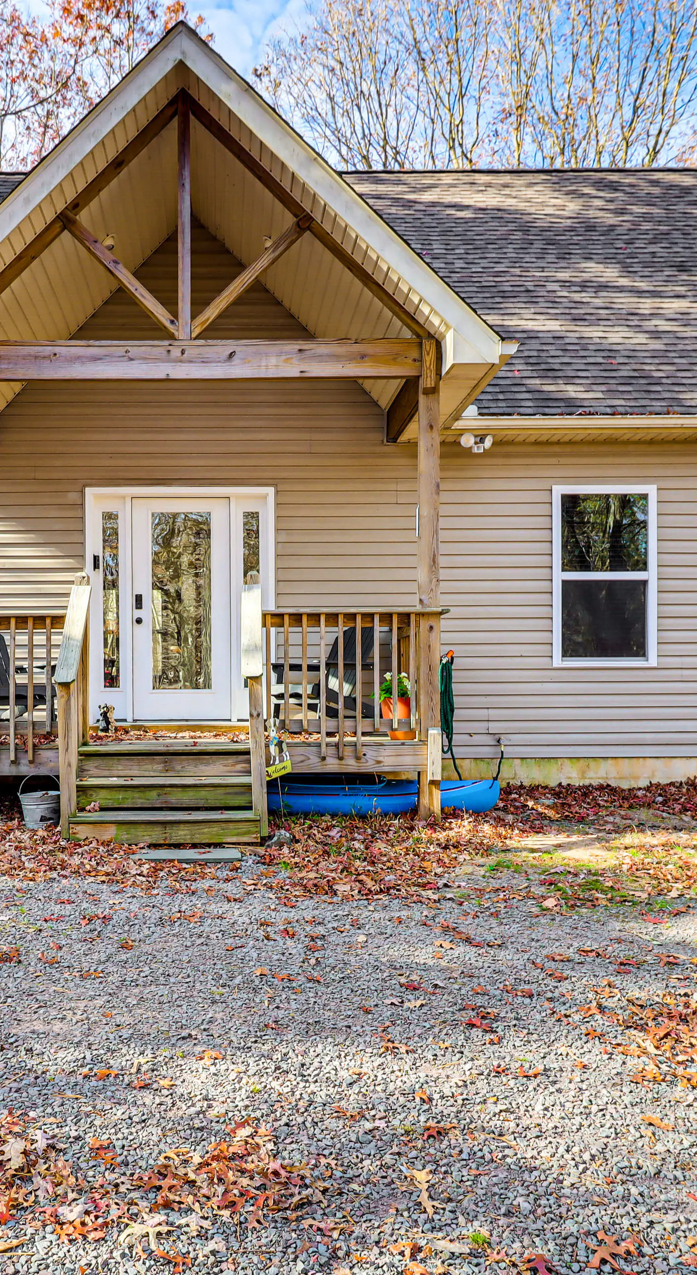 Serene Poconos Cabin w/ Hot Tub & Beach Access!