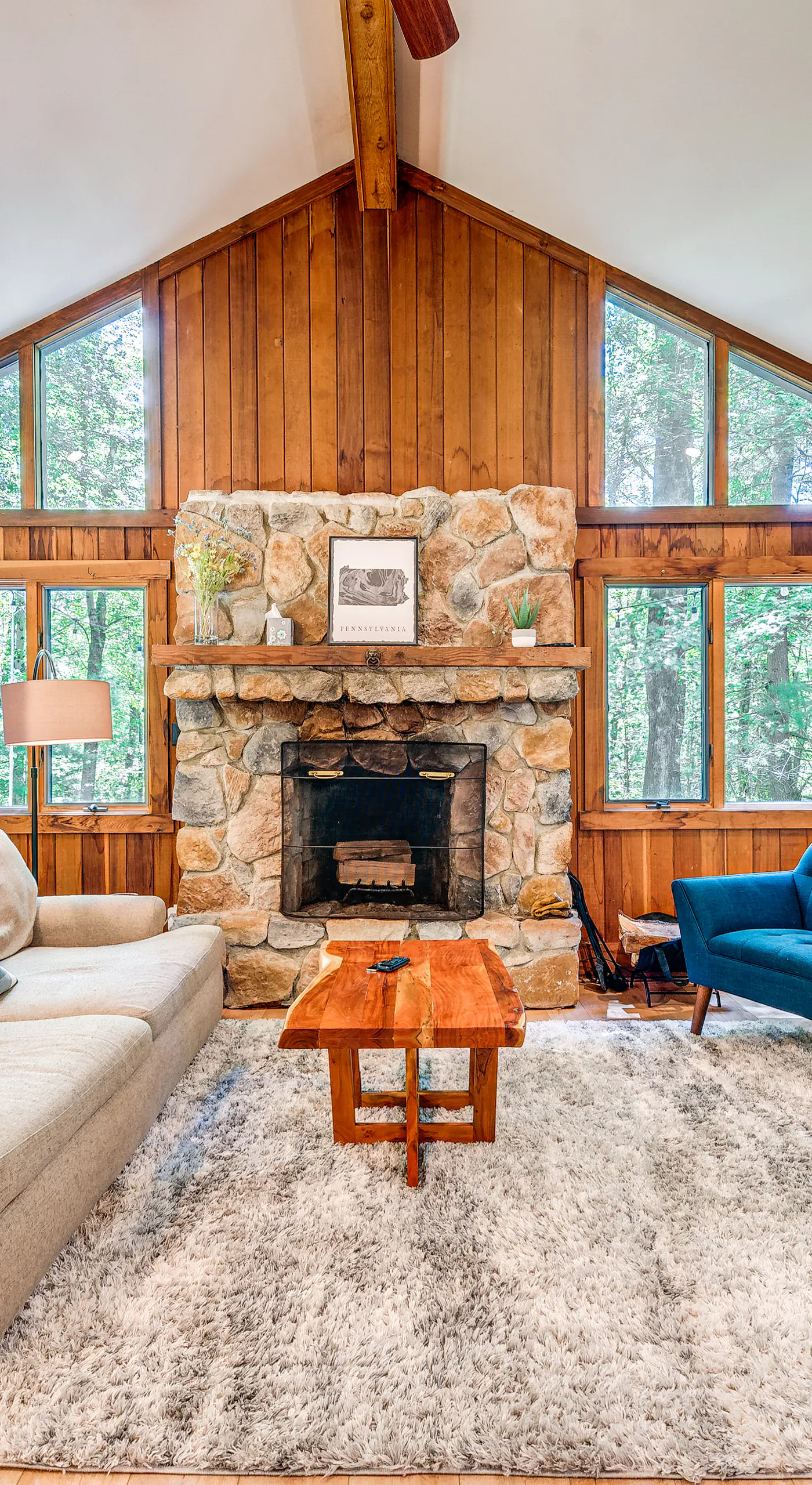 Creek Access & Deck: Family Pocono Pines Cottage