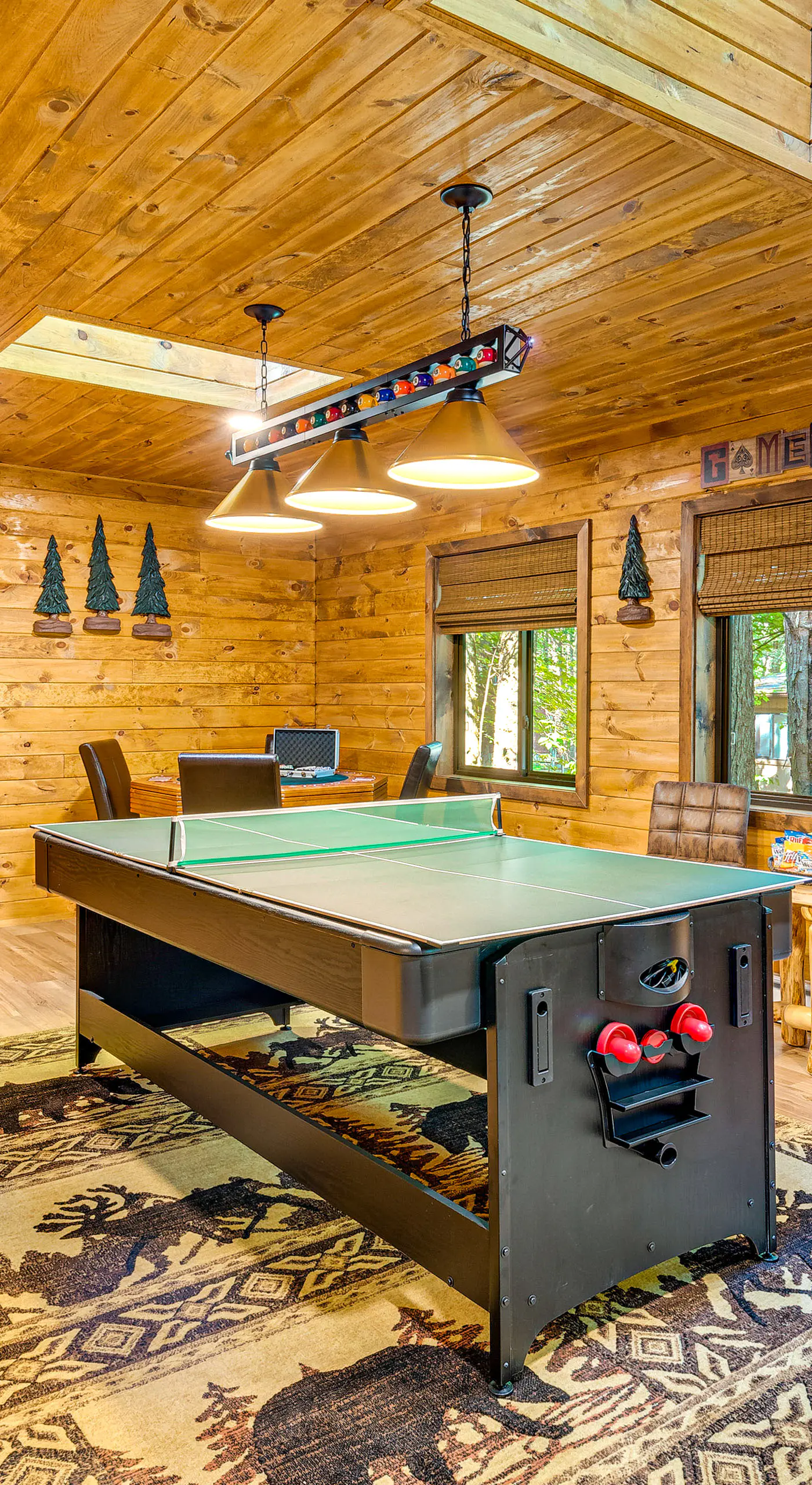 Game Room & Hot Tub: ‘Pine Bear' Pocono Lake Cabin