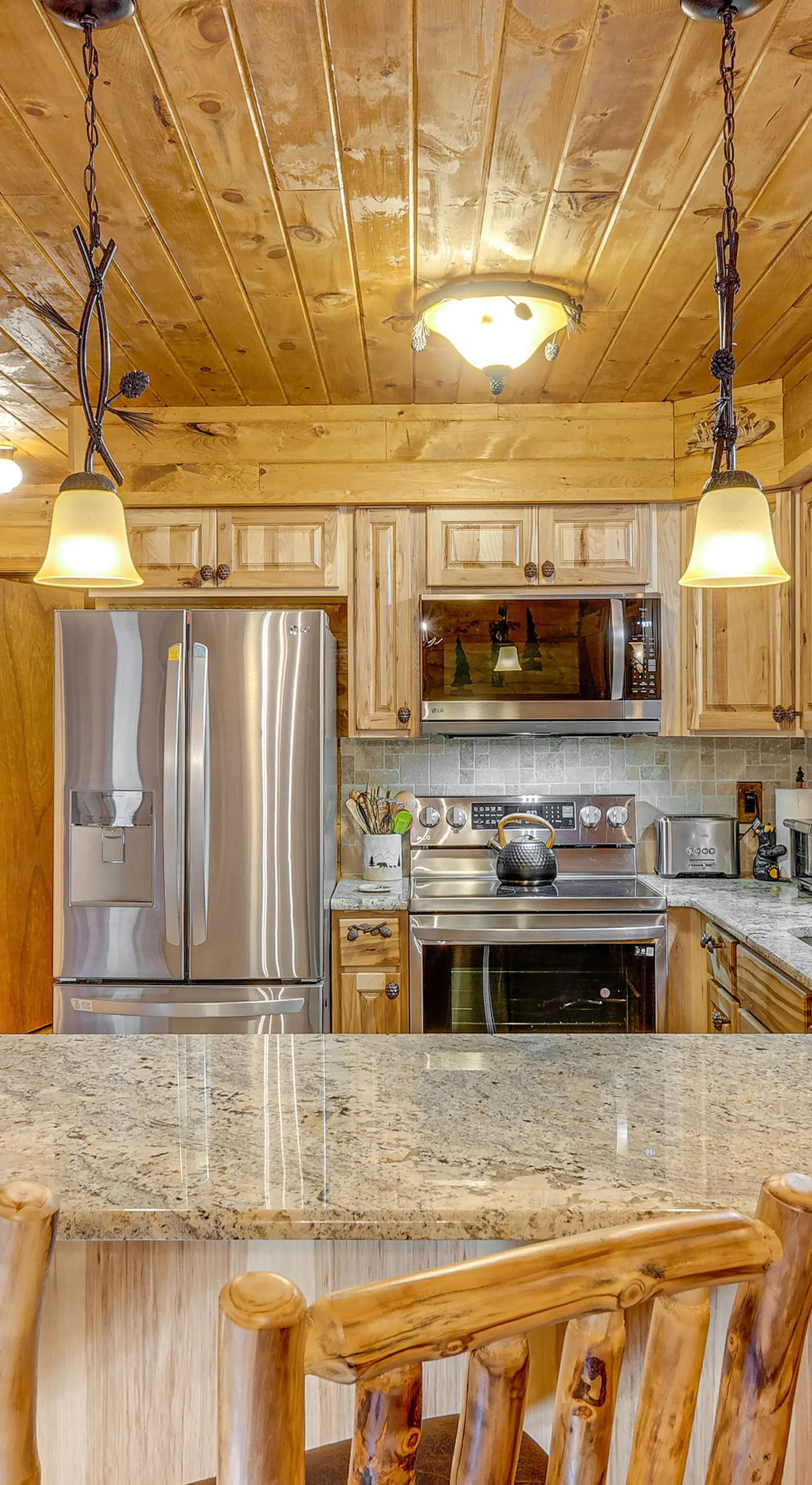 Game Room & Hot Tub: ‘Pine Bear' Pocono Lake Cabin