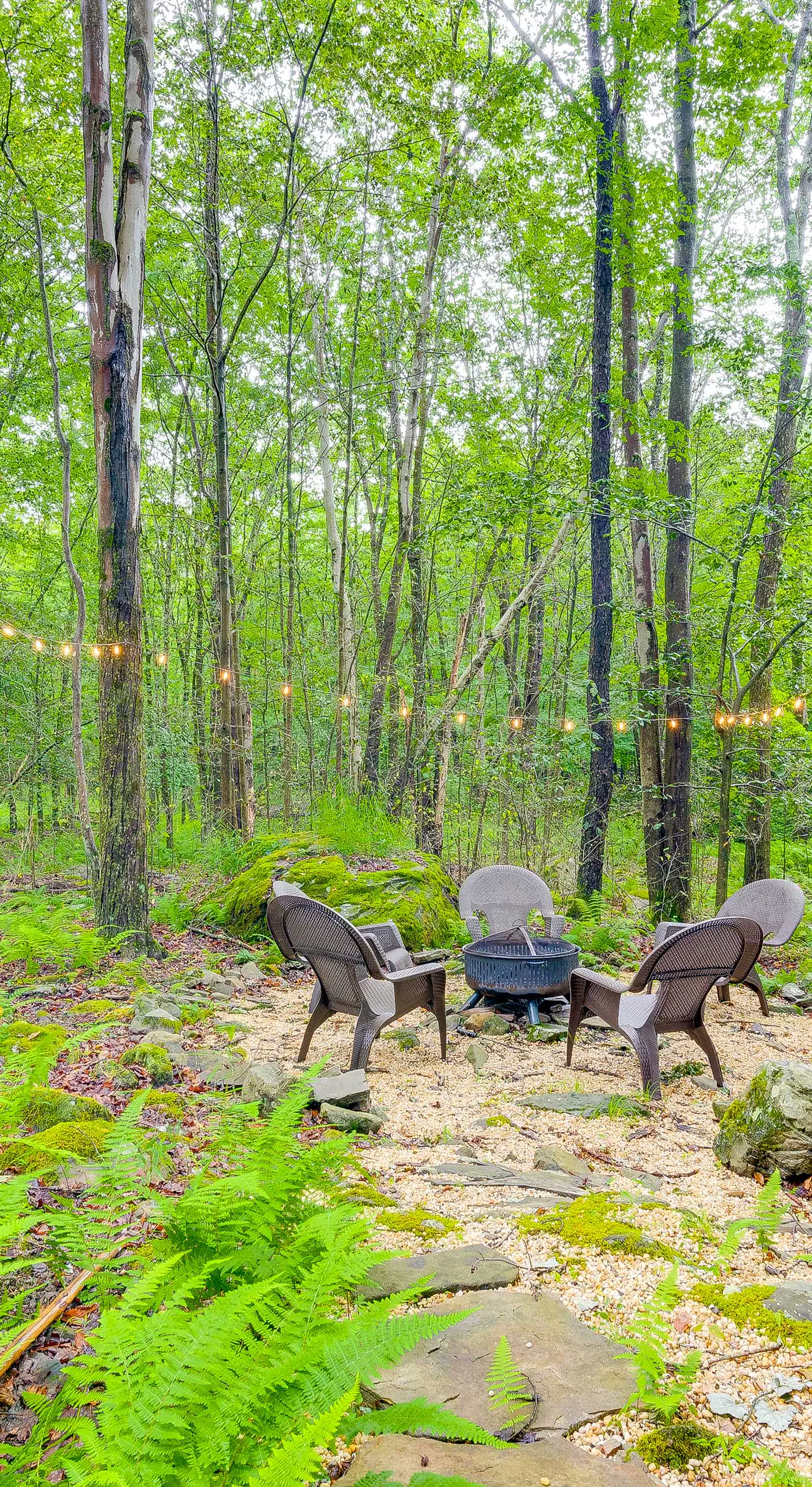 Deck & Fire Pit: Pet-Friendly Pocono Lake Abode!