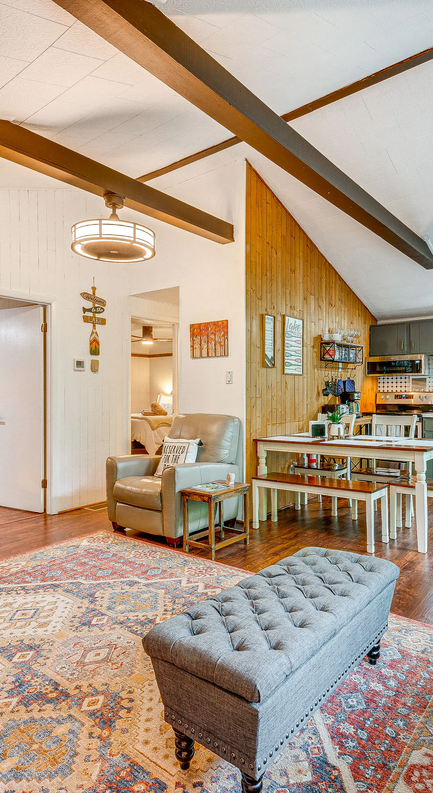 Deck & Fire Pit: Pet-Friendly Pocono Lake Abode!