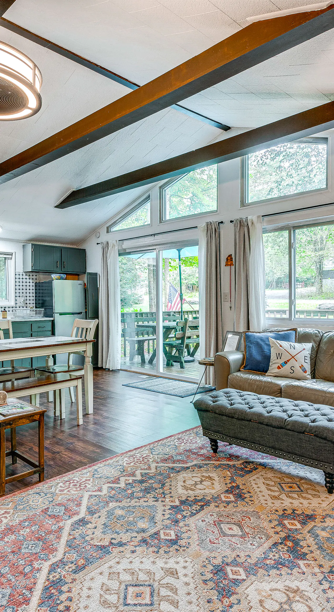 Deck & Fire Pit: Pet-Friendly Pocono Lake Abode!
