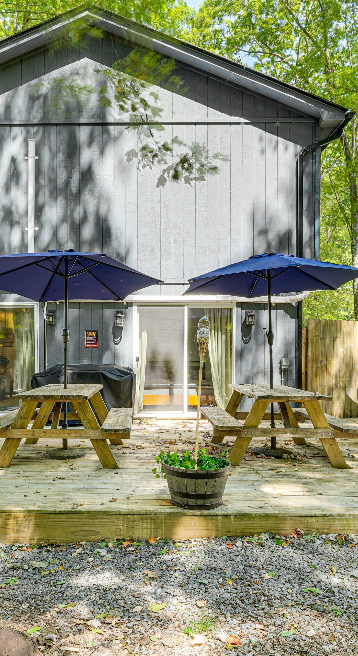 Private Hot Tub: Tree-Lined Poconos Home!