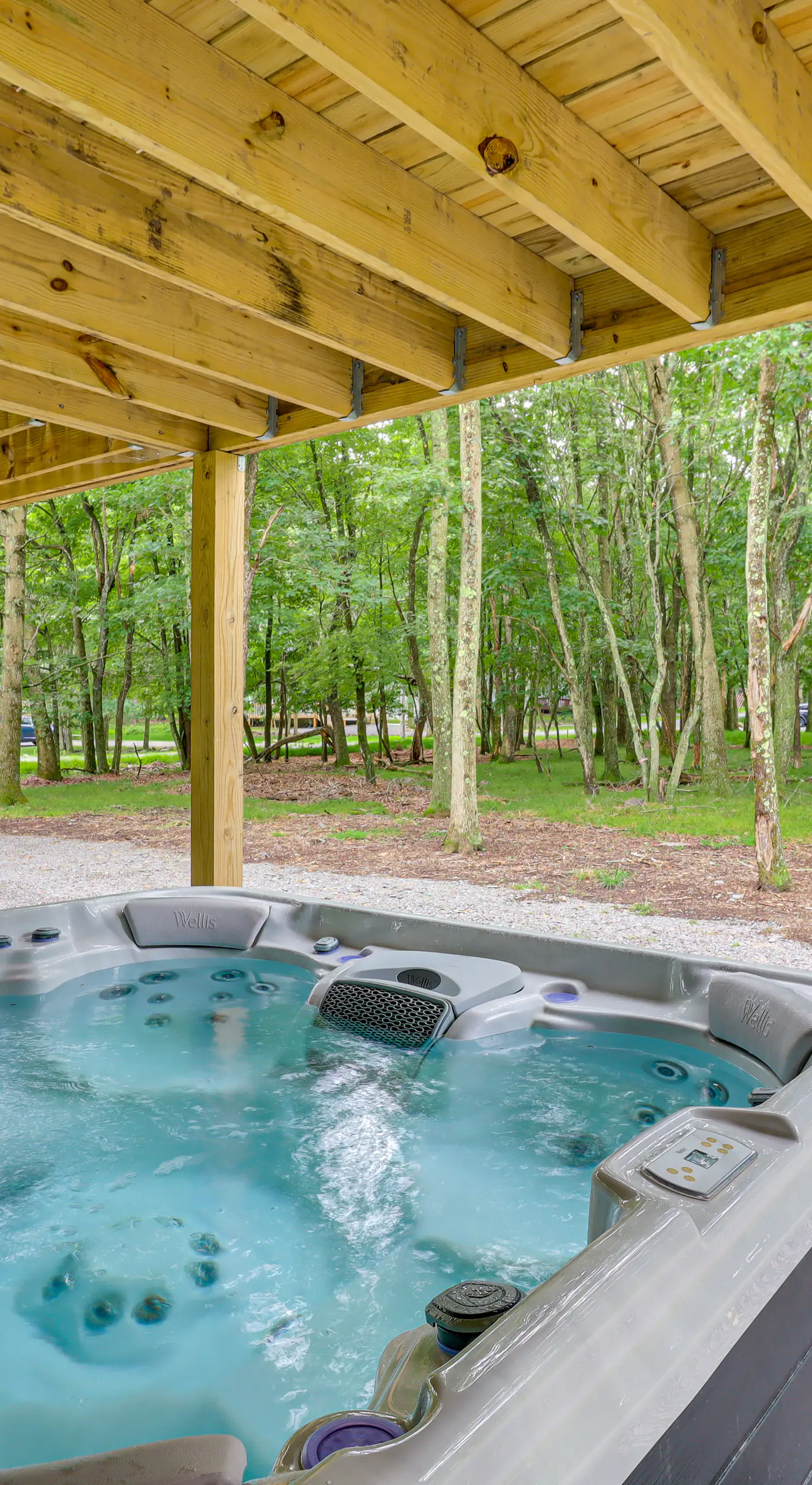 Forest Views & Hot Tub: Poconos Cozy Cabin