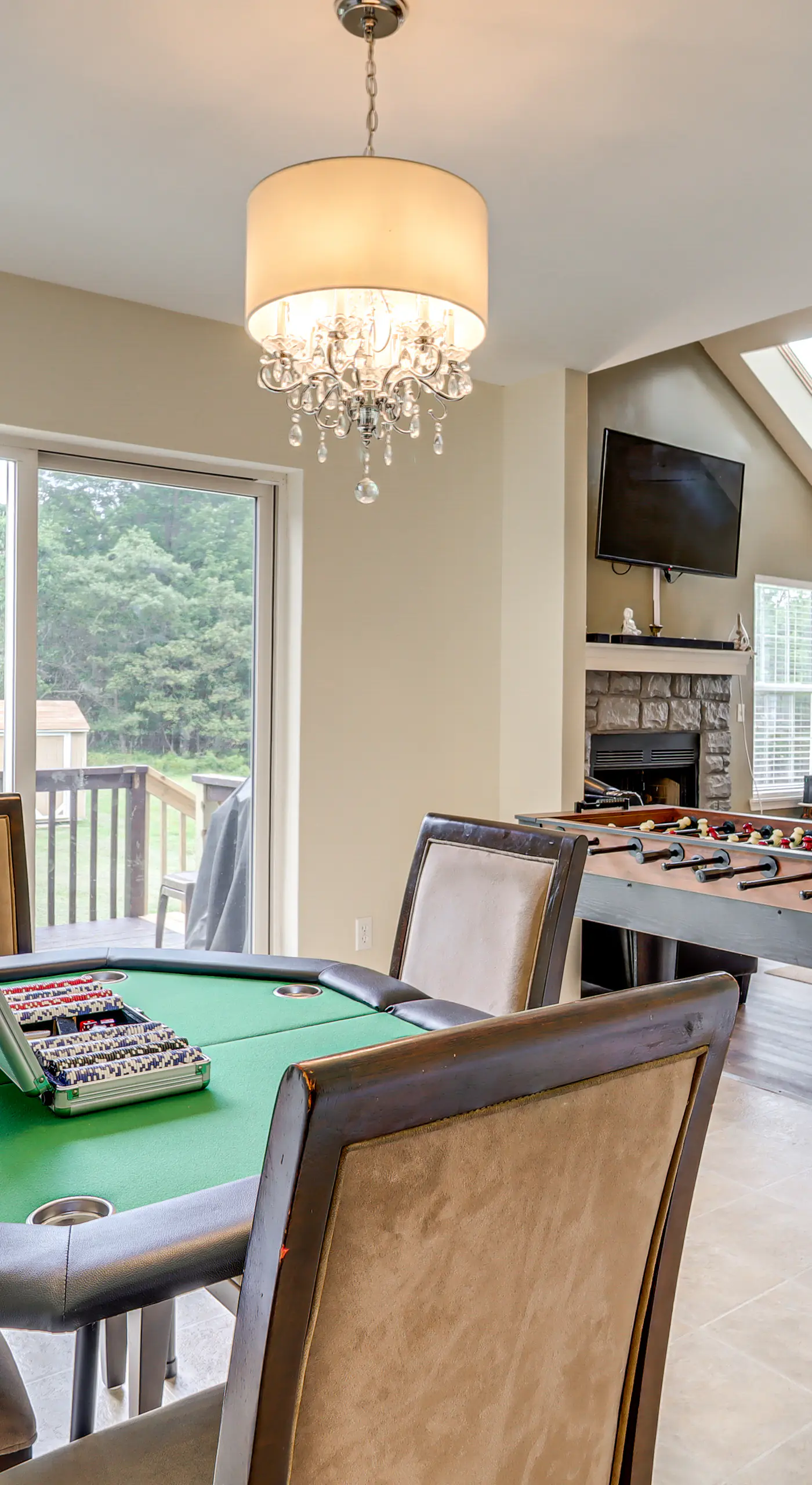 Family Retreat w/ 2 Game Rooms & Deck in Long Pond