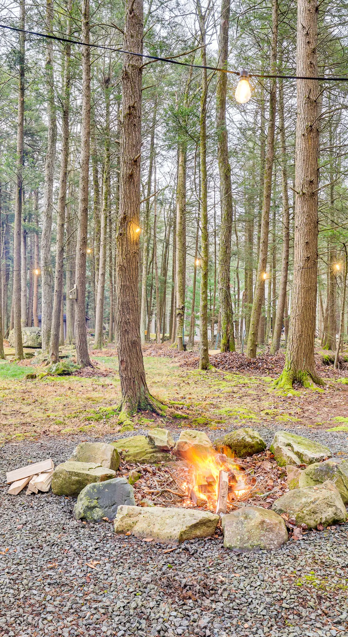Fire Pit, Game Room, Lake, On-Site Stream Poconos!
