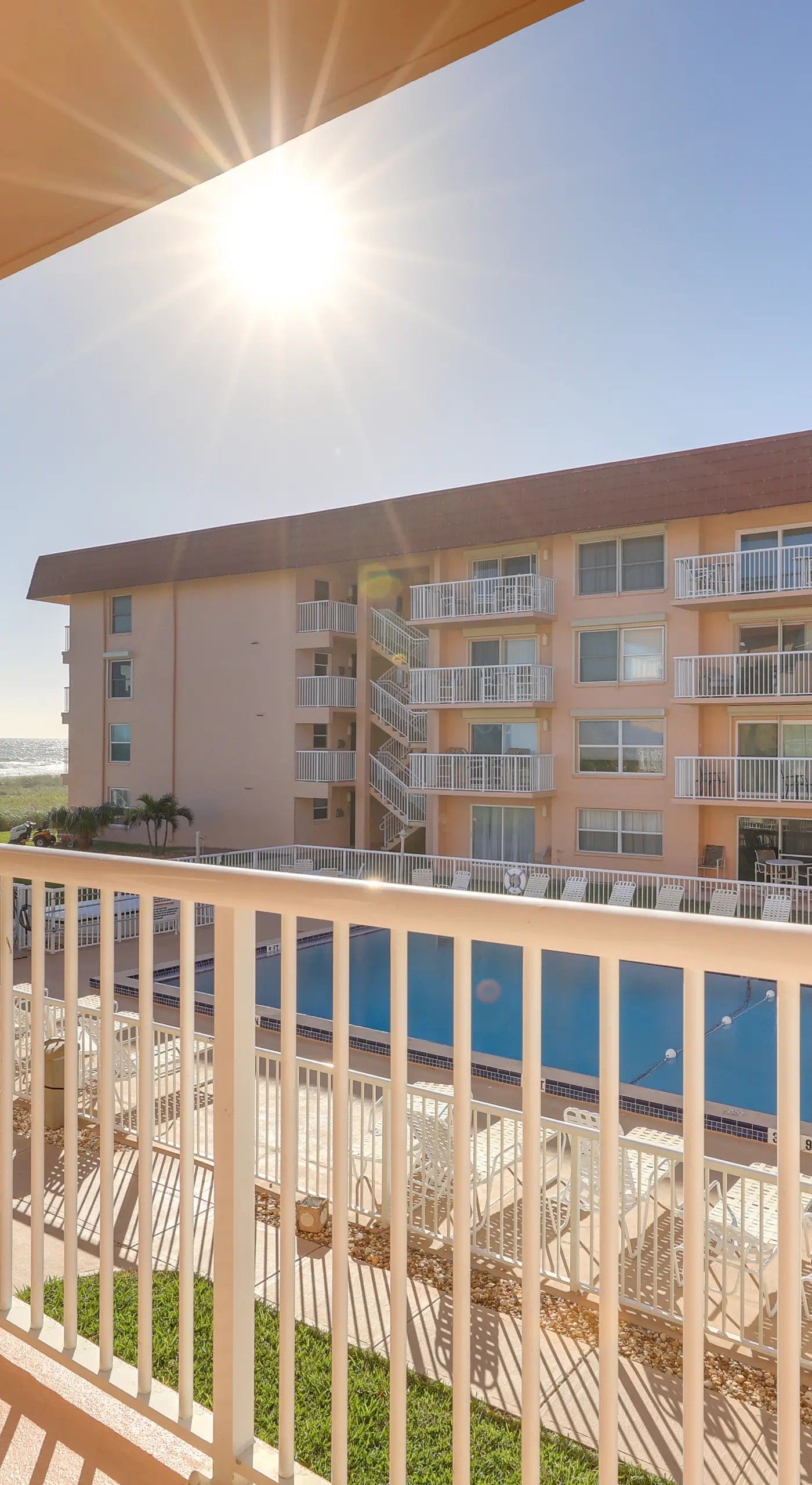Central Cocoa Beach Condo w/ View, Steps to Beach!