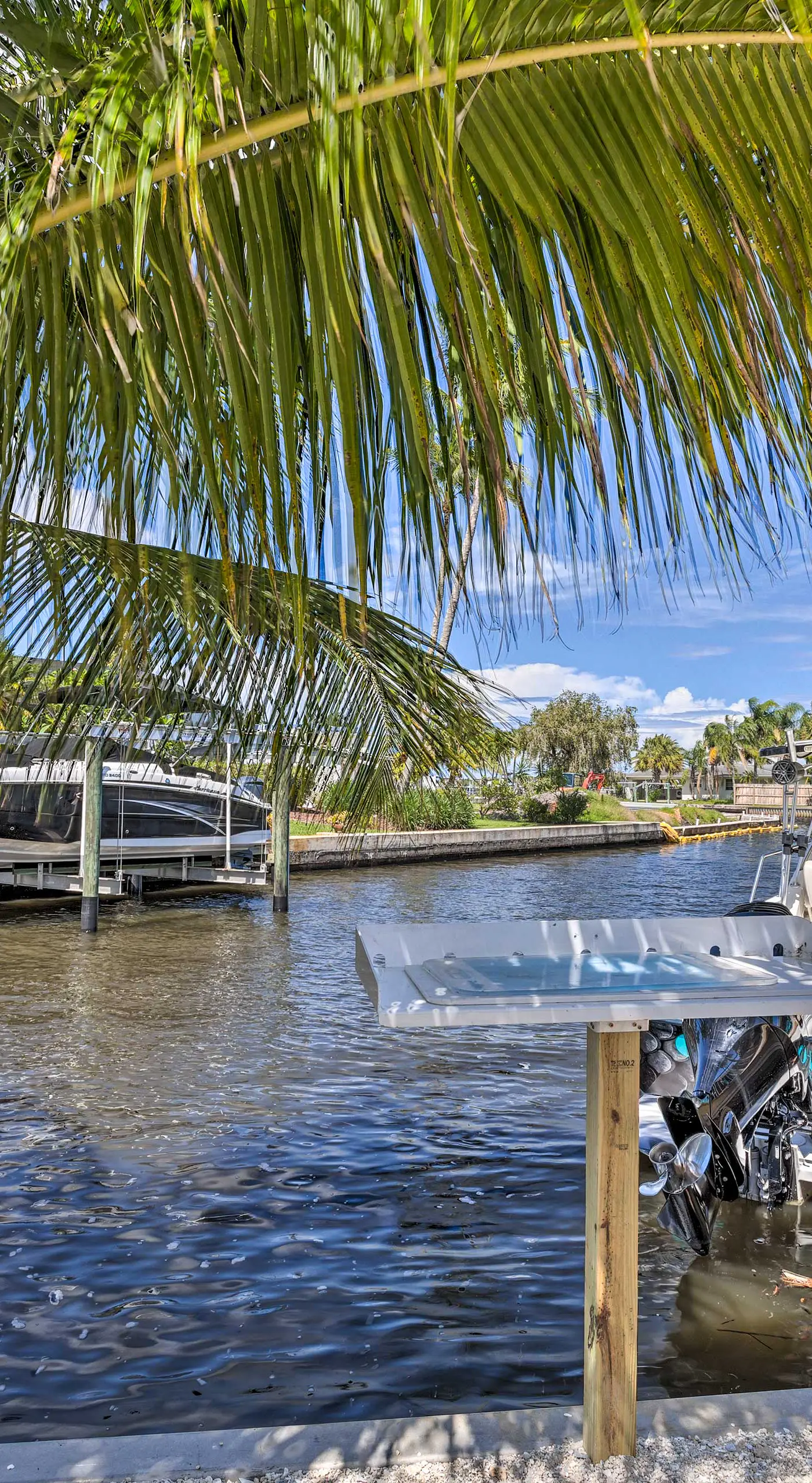 Palm City Canalfront Home w/ Boat Dock & Fire Pit!