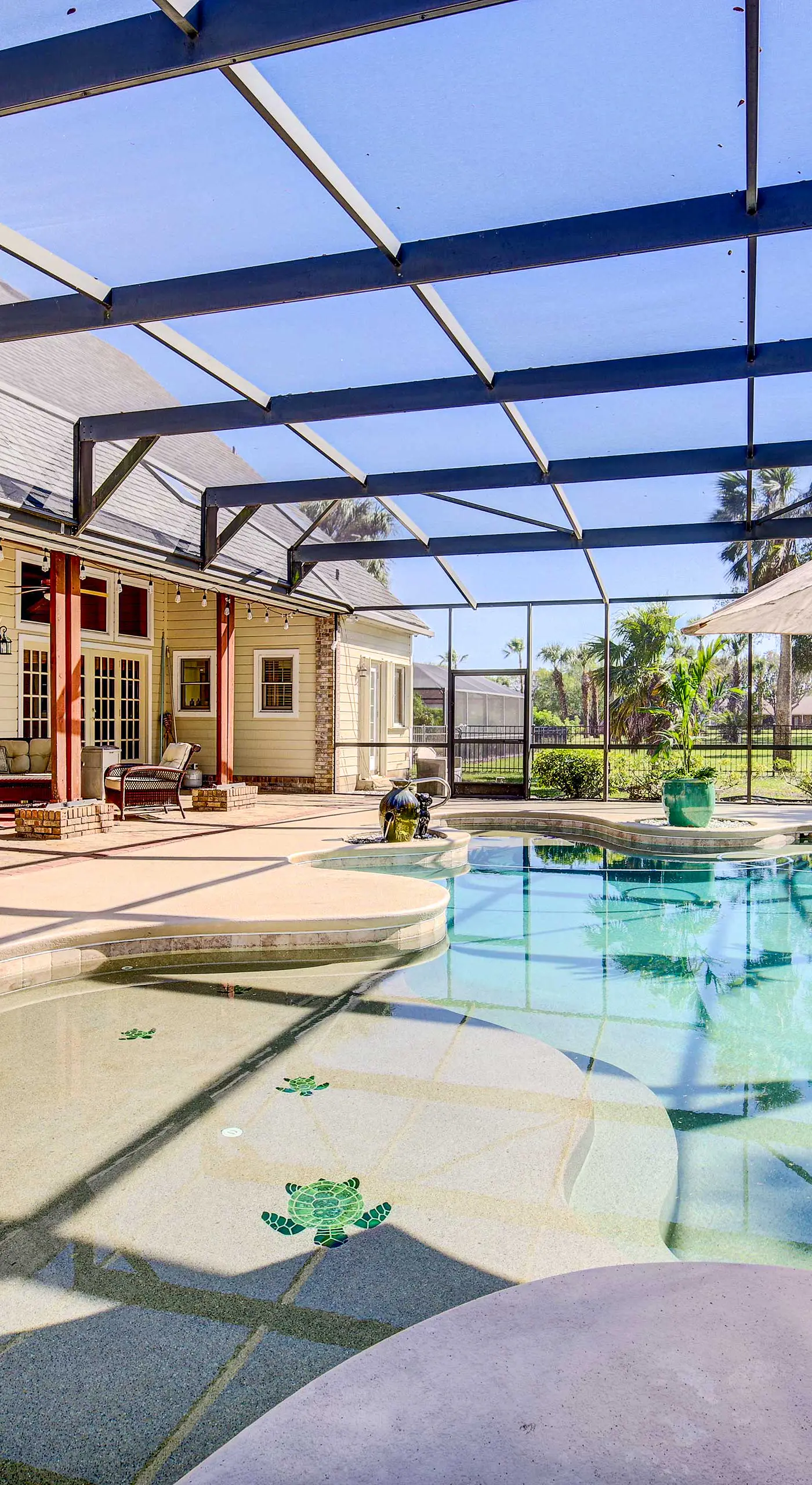 Spacious Merritt Island Home: Private Pool & Dock!