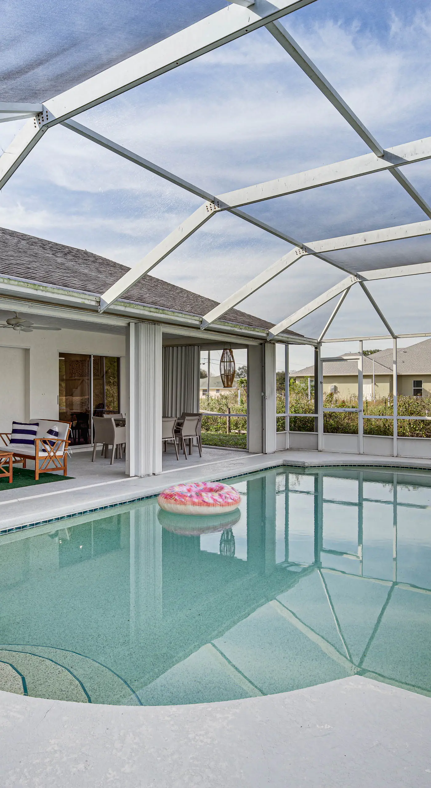 Port St Lucie Canal-Front Home w/ Heated Pool!