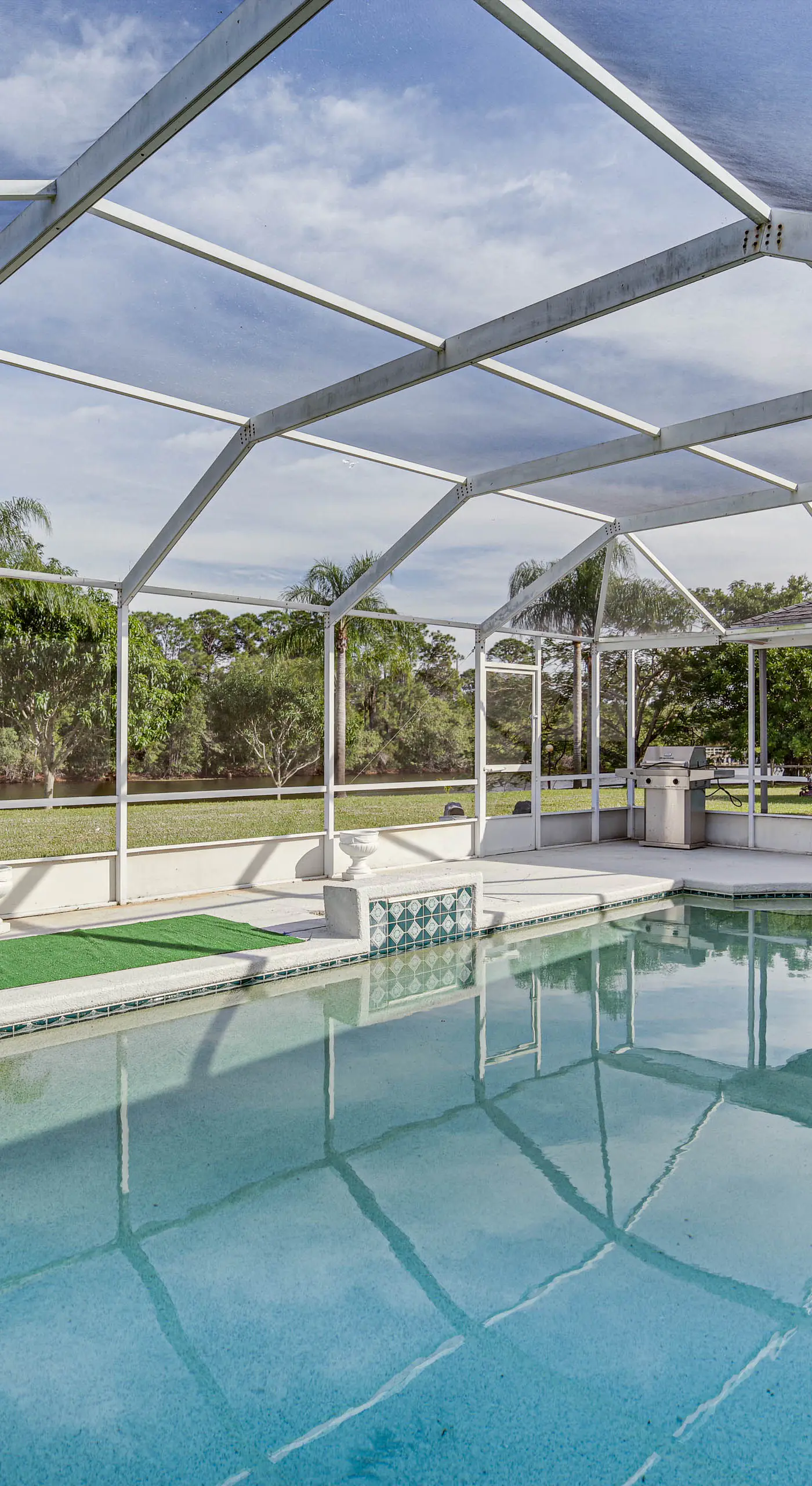 Port St Lucie Canal-Front Home w/ Heated Pool!