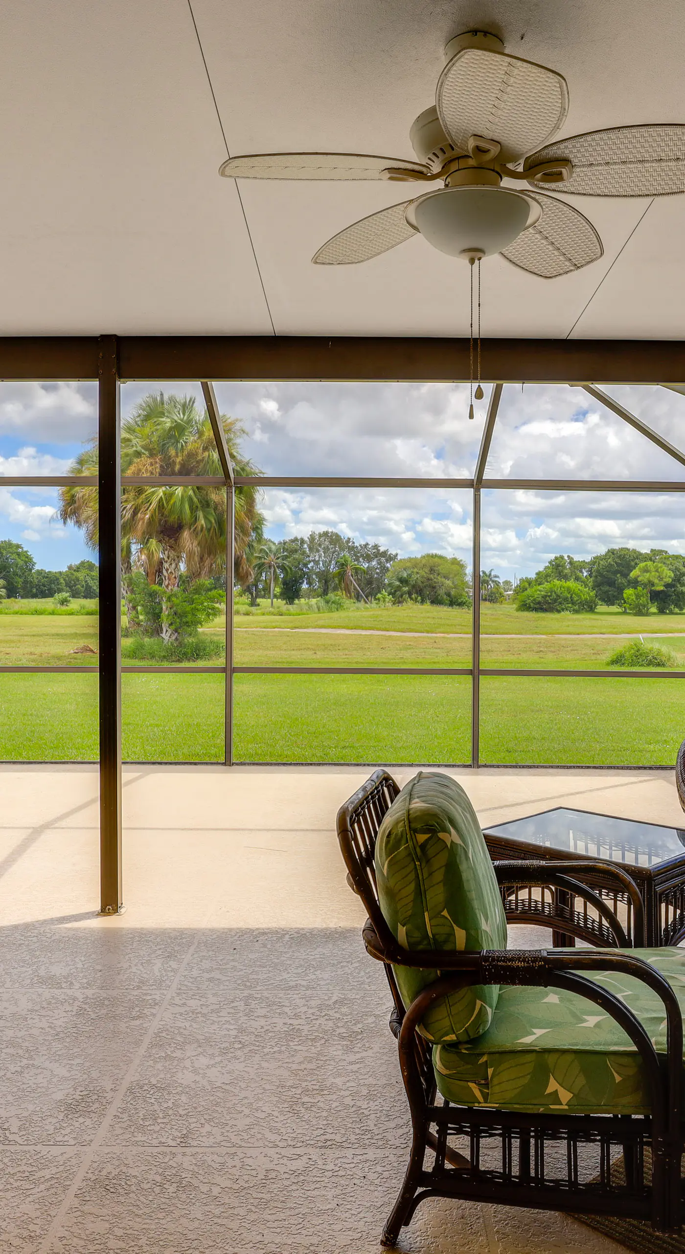 Sunny Port St Lucie Home: Lanai & Golf Course View