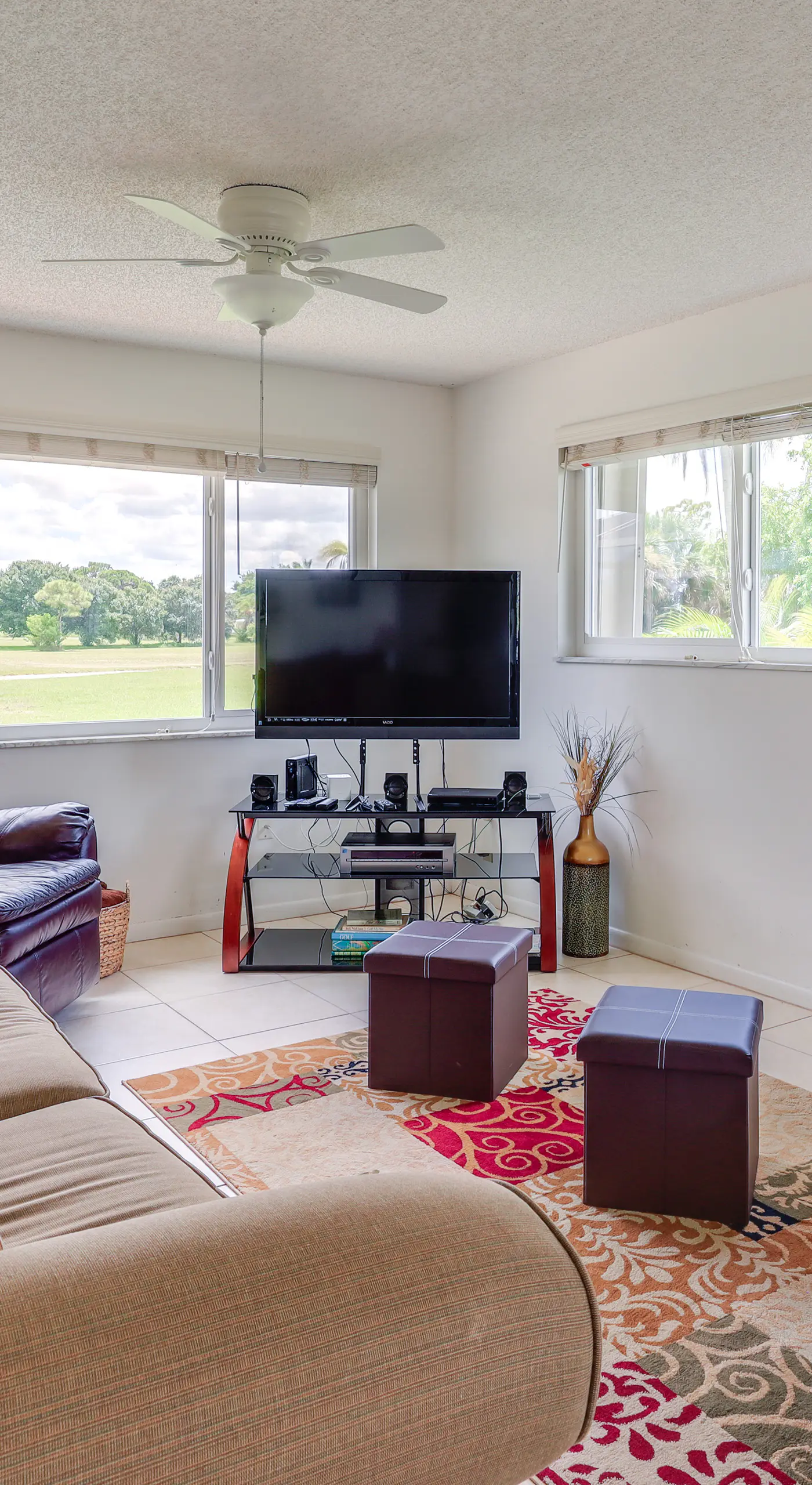 Sunny Port St Lucie Home: Lanai & Golf Course View