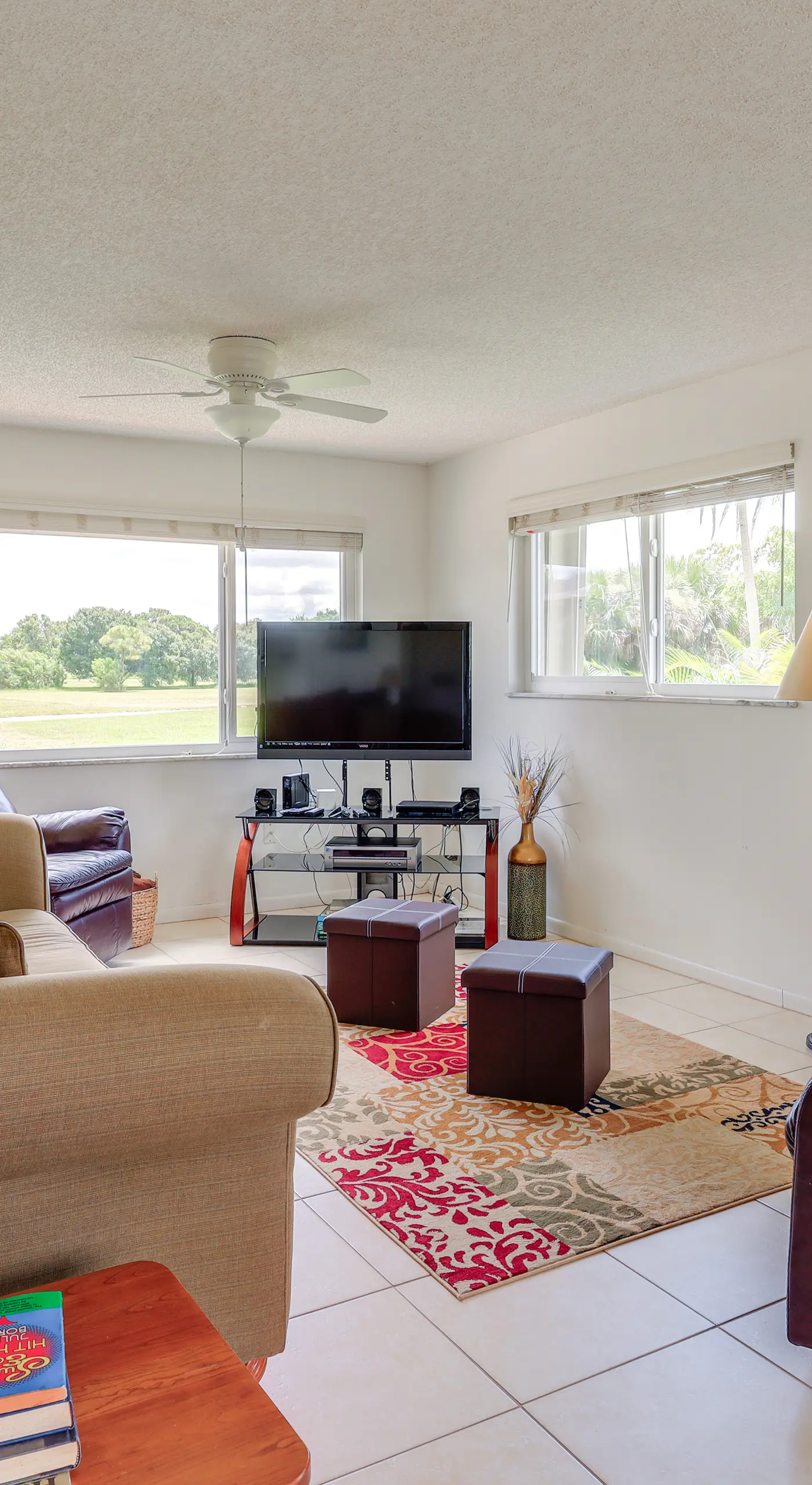 Sunny Port St Lucie Home: Lanai & Golf Course View