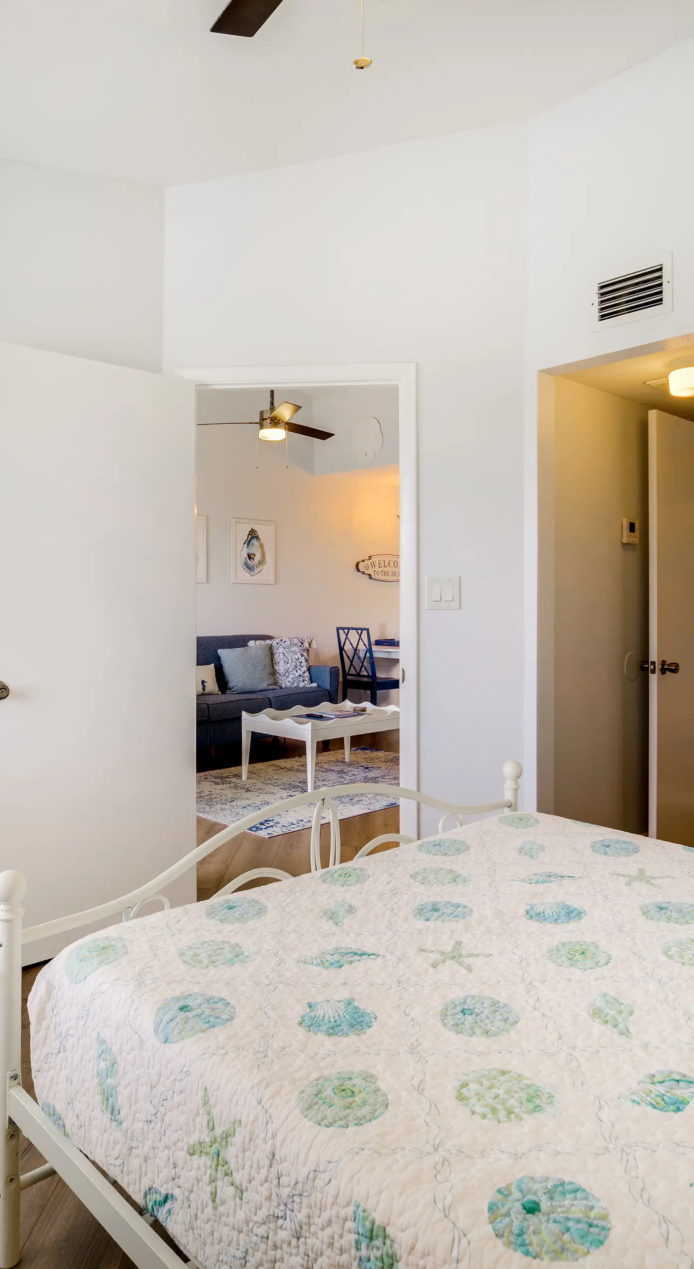 Walk to Canova Beach Park: Couple's Coastal Condo