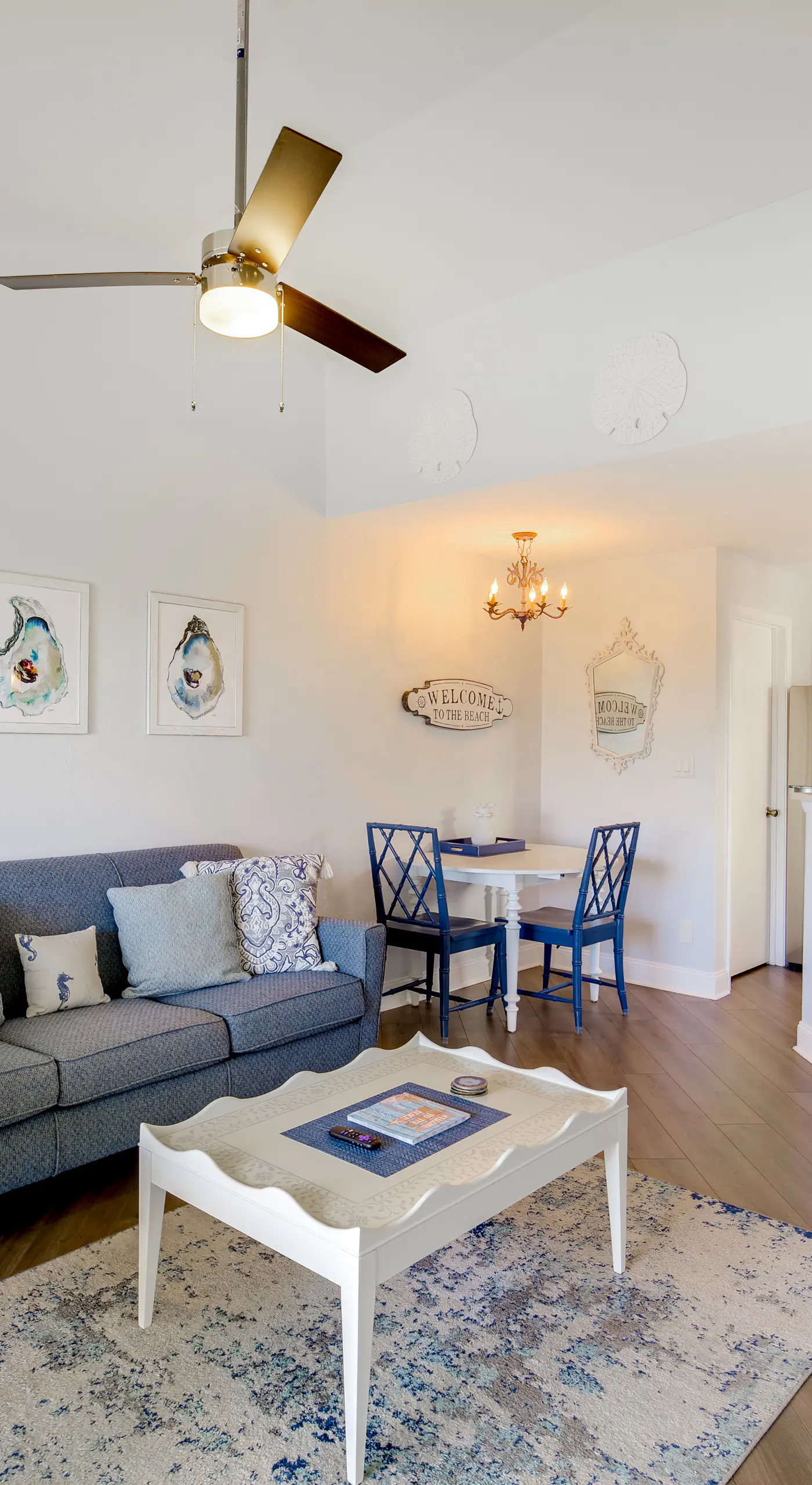 Walk to Canova Beach Park: Couple's Coastal Condo
