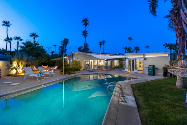 The 1959 - Mid-Century Pool & Spa Retreat