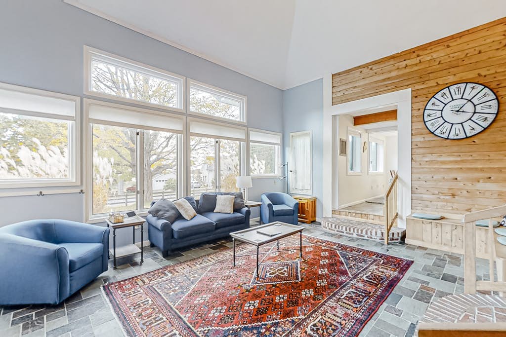 Spacious country home with water views - near beach & Acadia National Park