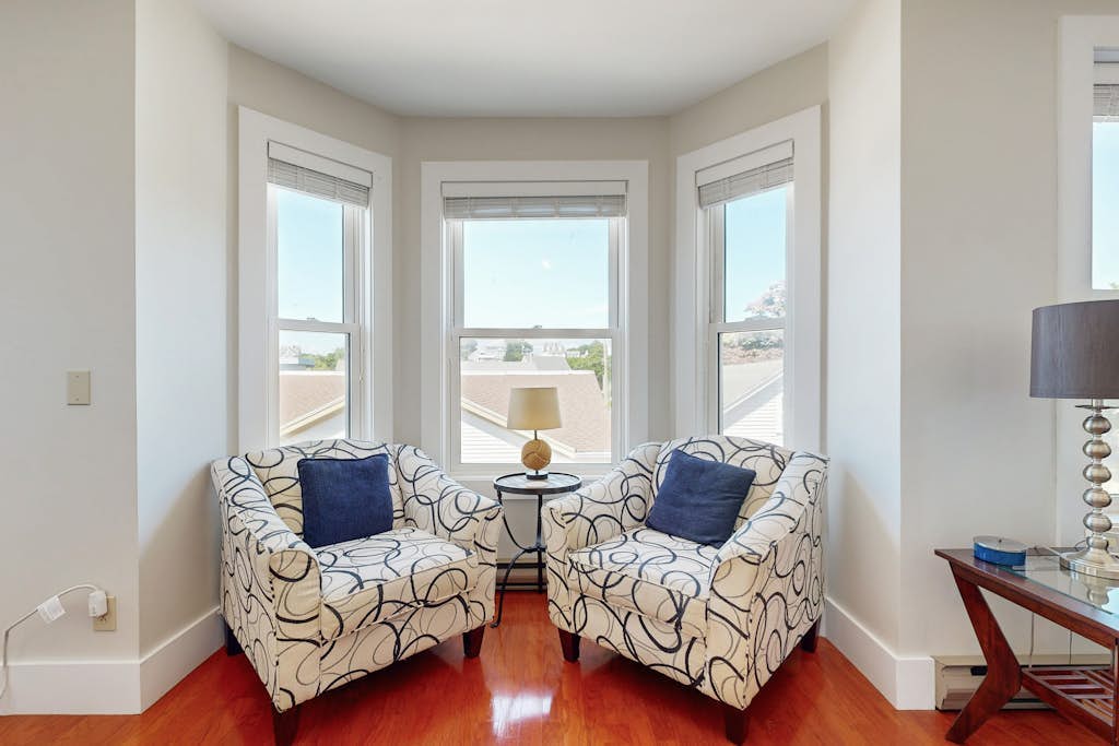 Boothbay Harbor penthouse in the heart of downtown with harbor views