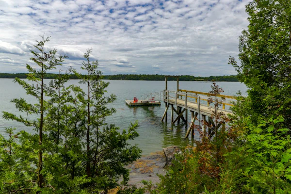 Cozy, Waterfront Cabin-Style Gem with Private Dock and Lovely Views
