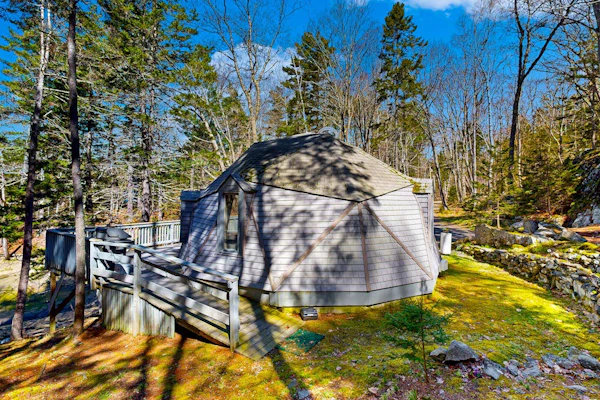 Geodesic Dome w/ Riverfront Deck, Lovely Views, & High-Speed WiFi - Dogs Welcome