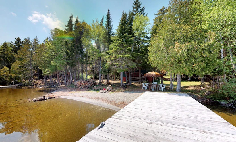 Quiet Dog-Friendly Waterfront Getaway with Private Beach, Dock, & Firepit