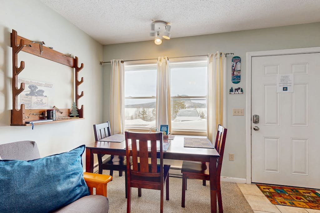 Studio with shared dock & amazing view of Moosehead Lake & Mt. Kineo