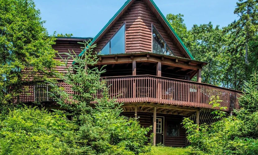 Stunning & Spacious Log Cabin in the Woods