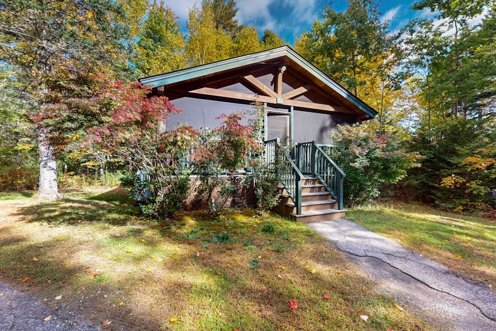 Quaint dog-friendly cabin getaway with firepit, AC, kitchen, & hiking