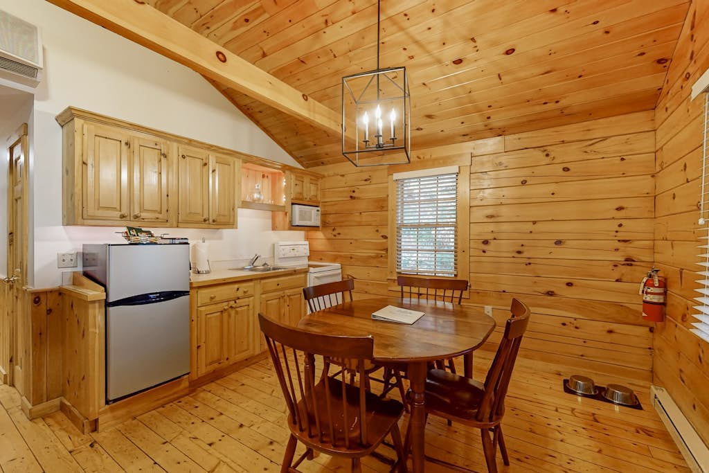 Charming cabin retreat with fireplace, kitchen,  nearby hiking - dog-friendly