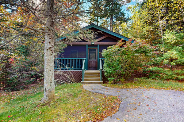 Charming cabin retreat with fireplace, kitchen, nearby hiking - dog-friendly