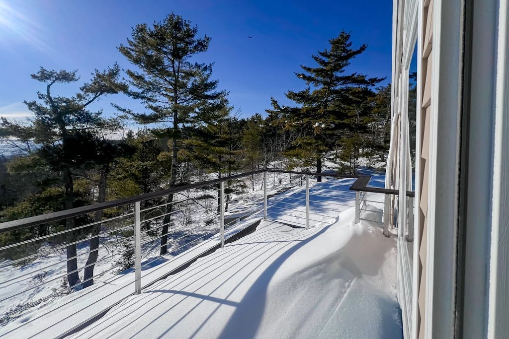 Elegant ocean view home with breathtaking views, private hot tub & large deck