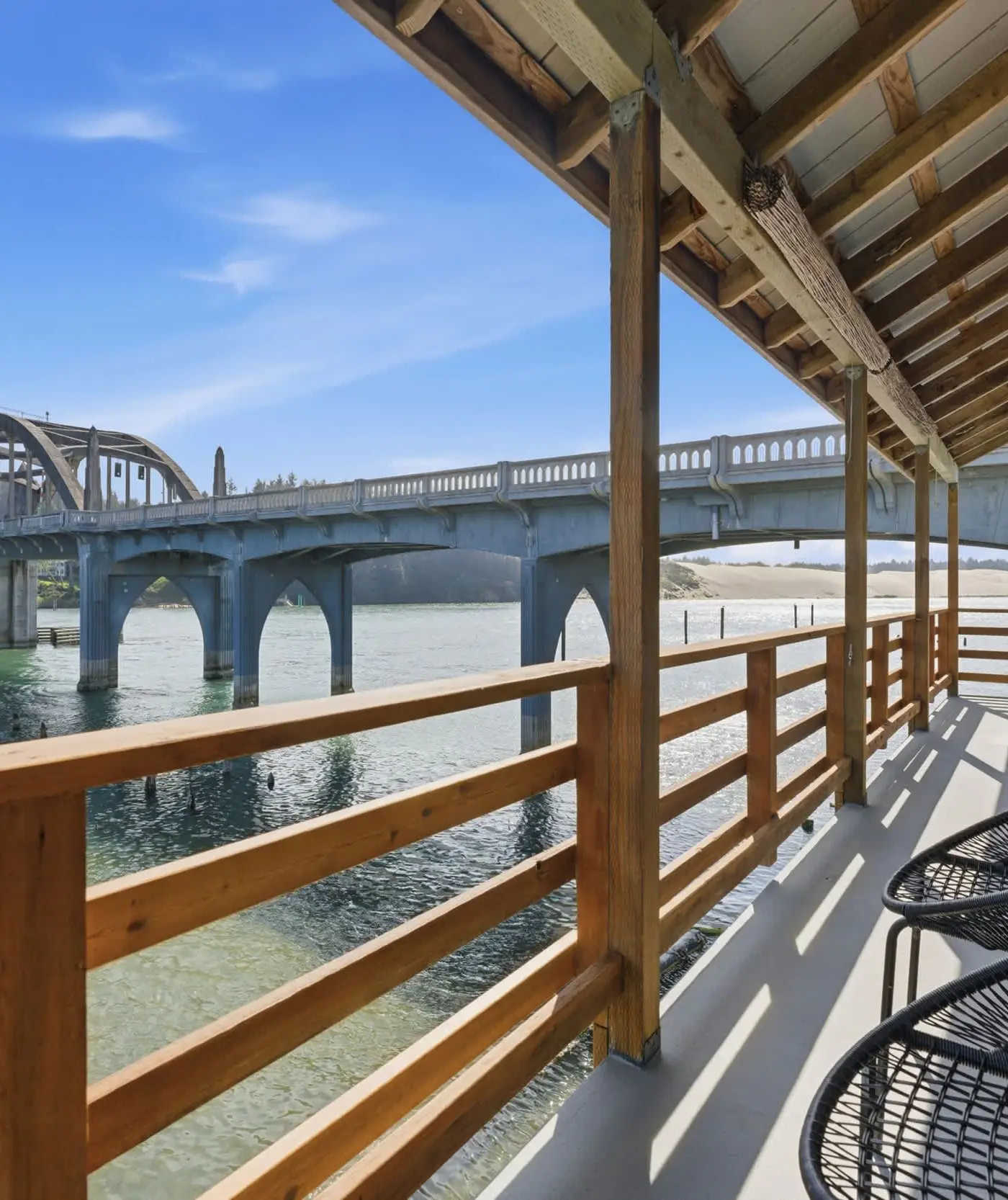 Incredible Riverfront Oasis with Wraparound Deck & Cozy Interior!